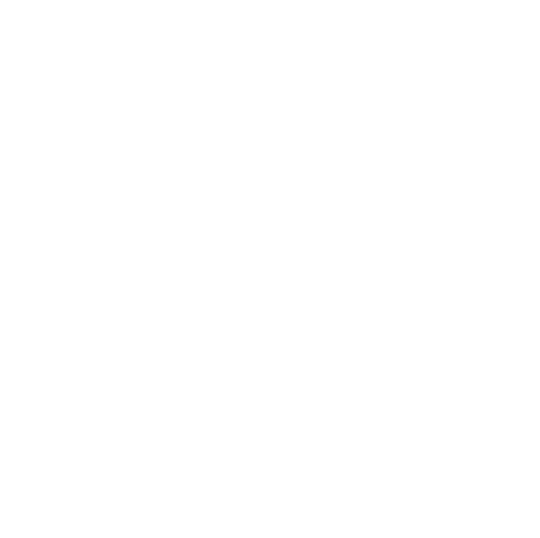 A black background with a white, uneven circular brushstroke.