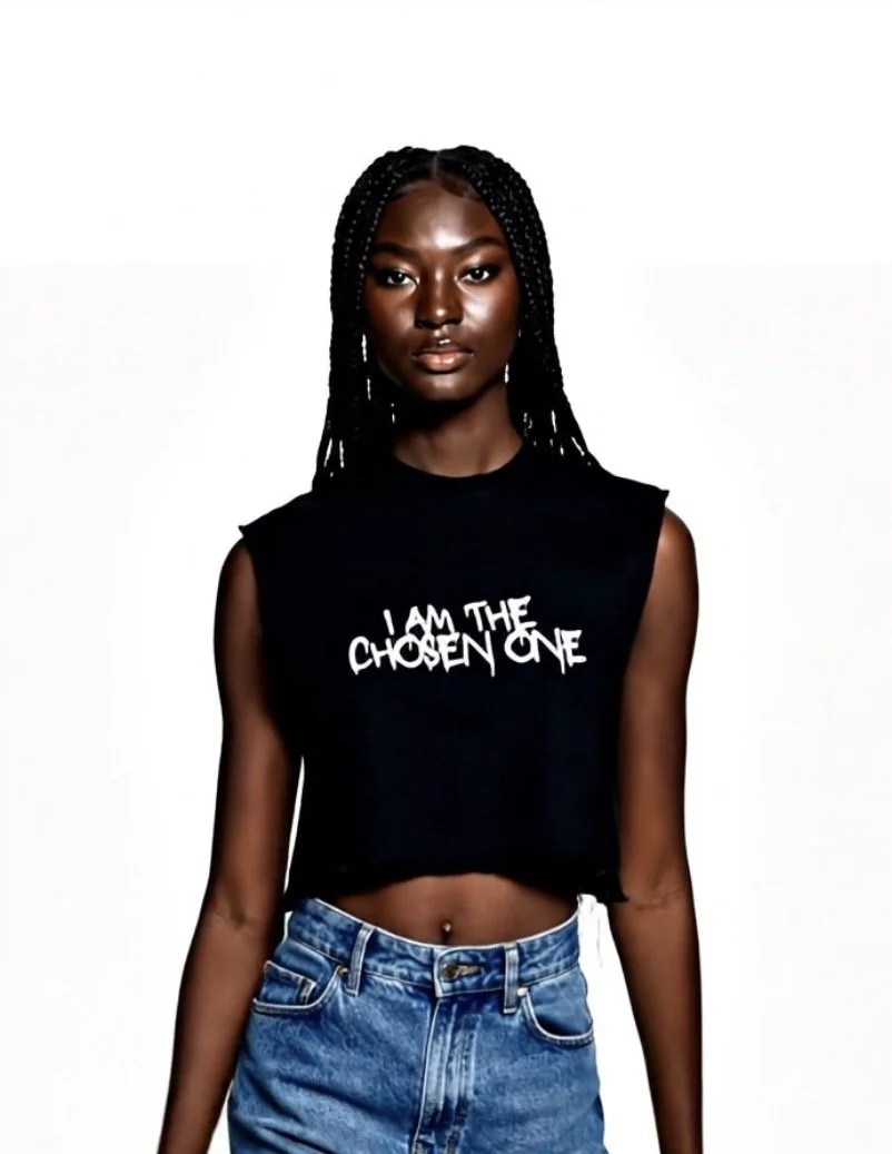 French Terry Boxy Tank Top 