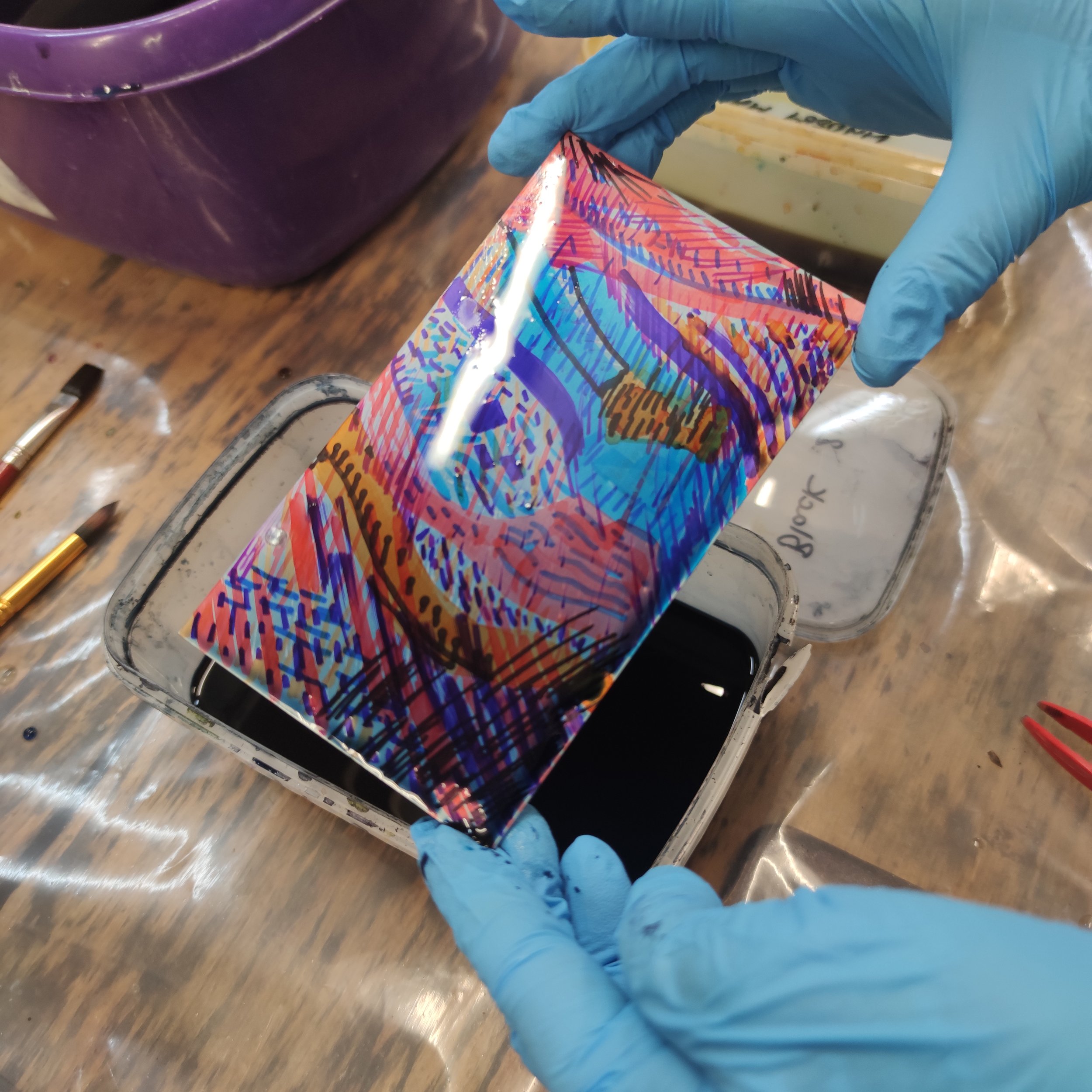 Coloring Anodized Aluminum