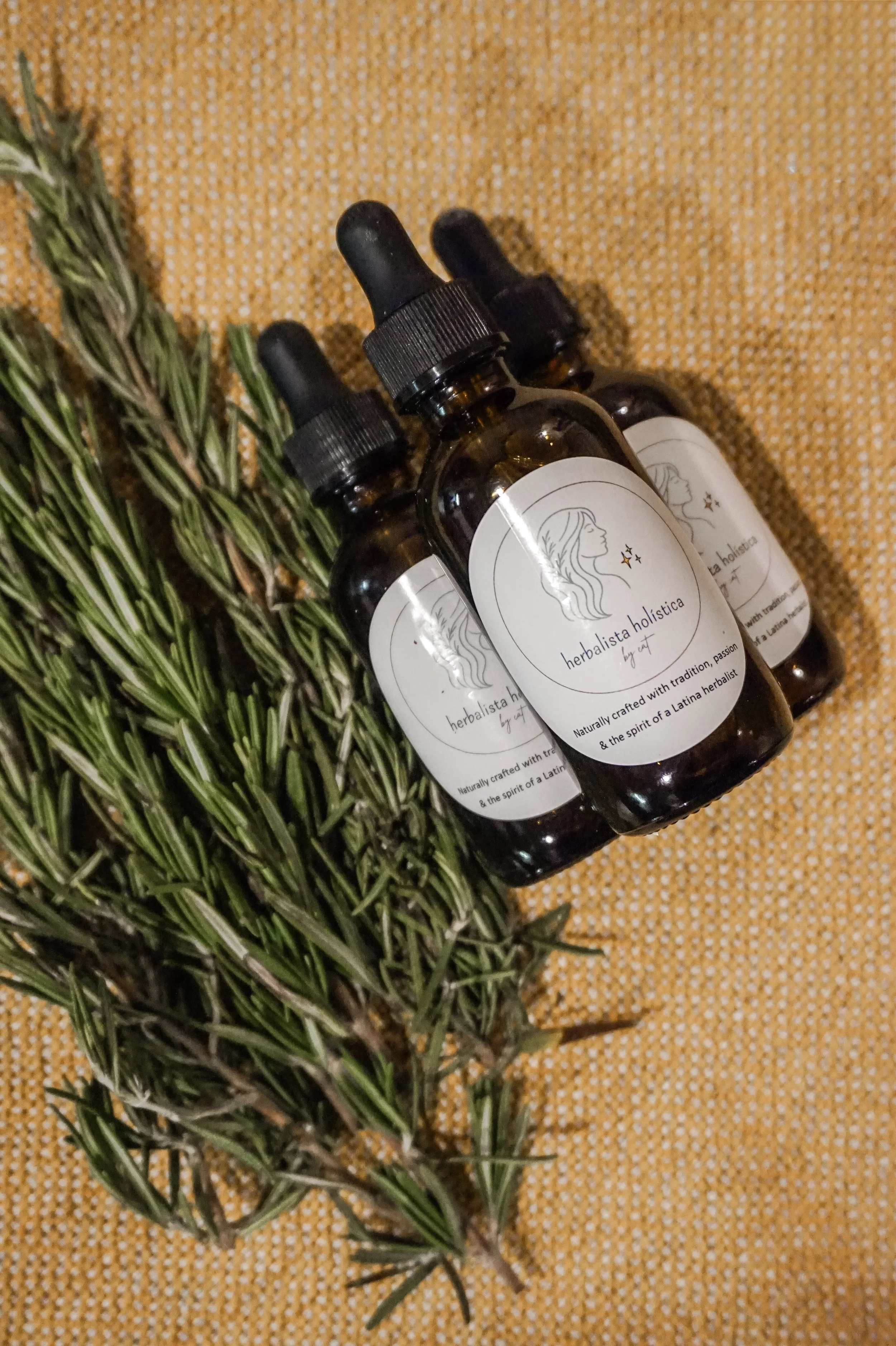 Organic Rosemary Hair & Body Oil