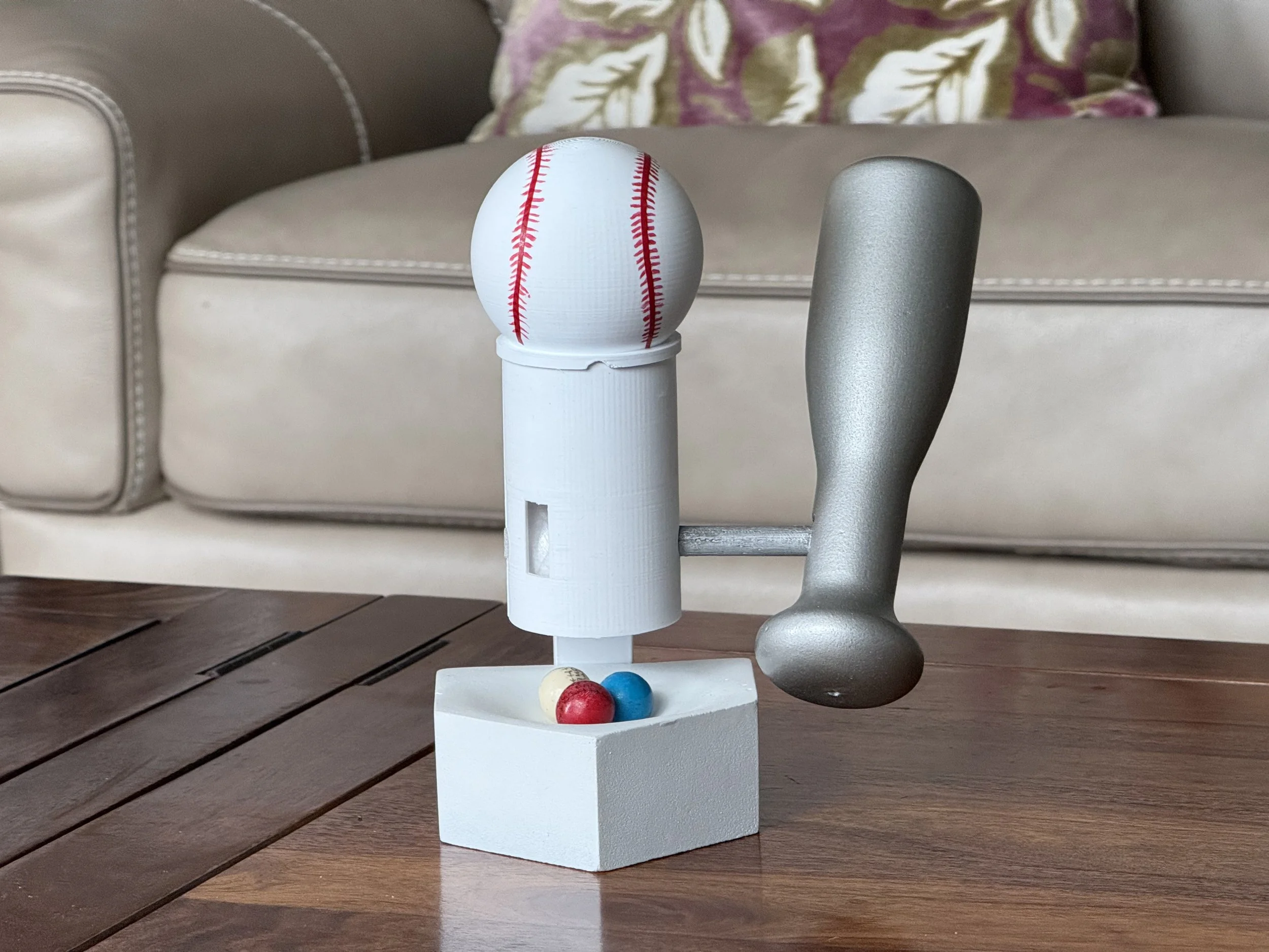 Baseball Candy Dispenser