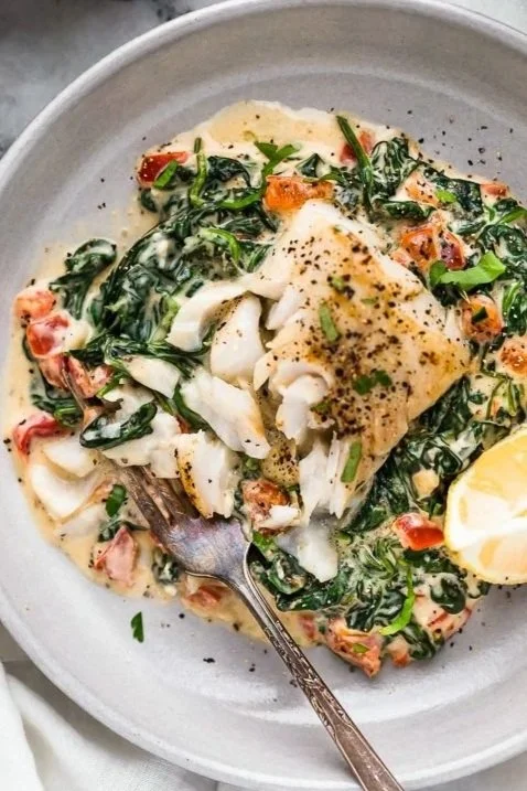 Fish Florentine