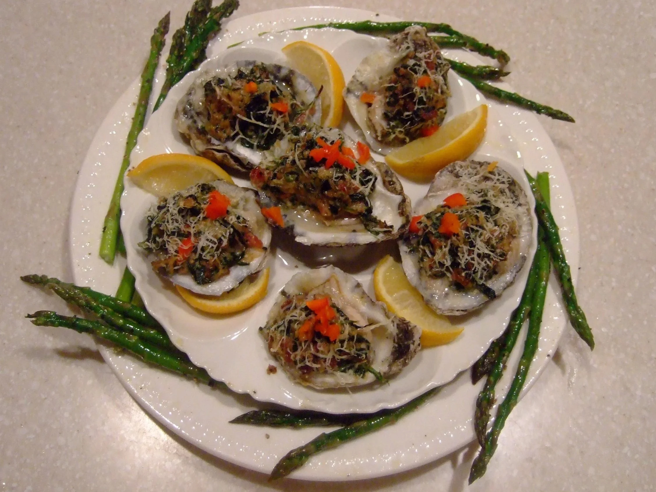 Oysters Rockefeller