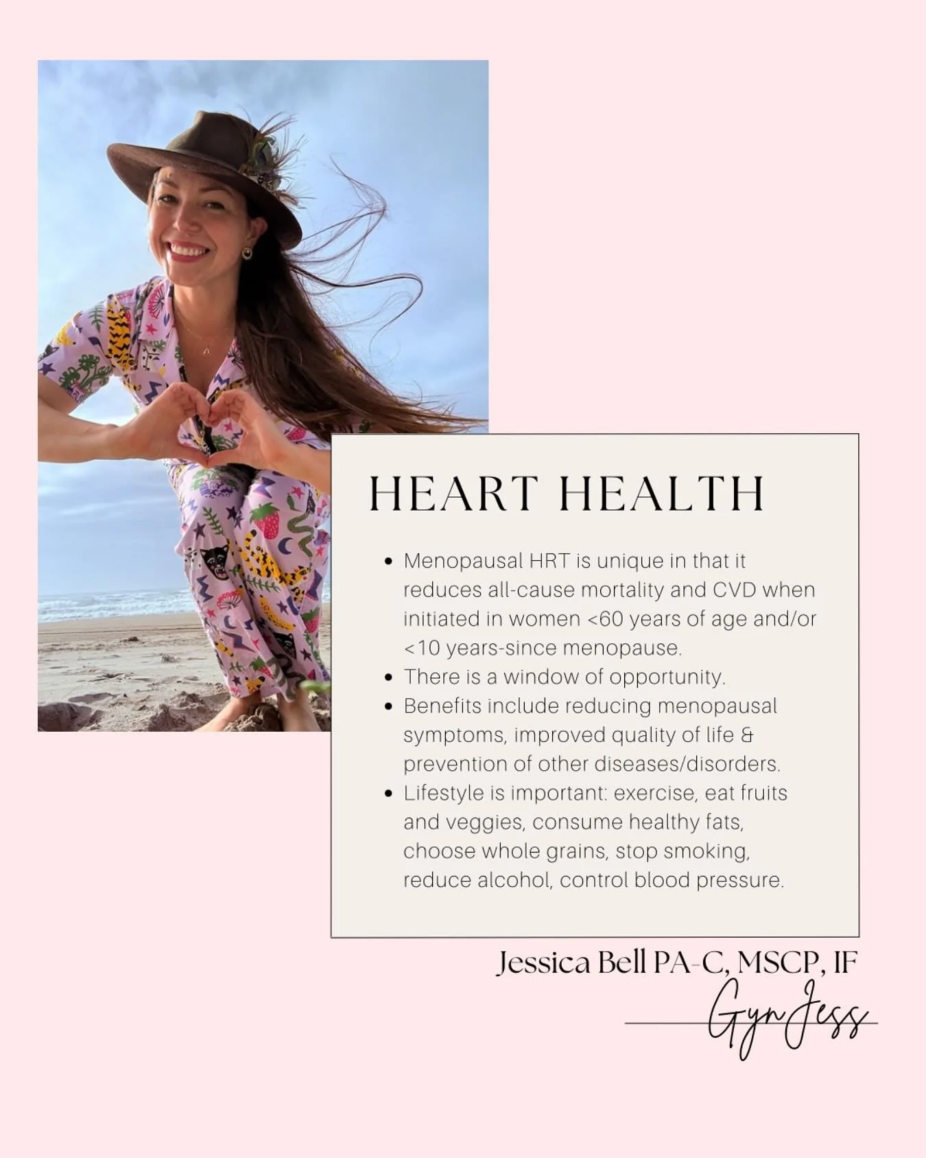 Happy heart health month! Here are some details on the HRT window of opportunity and prevention for CVD. But remember hormone therapy is not recommended as monotherapy. It is all the things! 

#ourhearts #heartmonth #WearRedDay #HeartDisease #goredfo