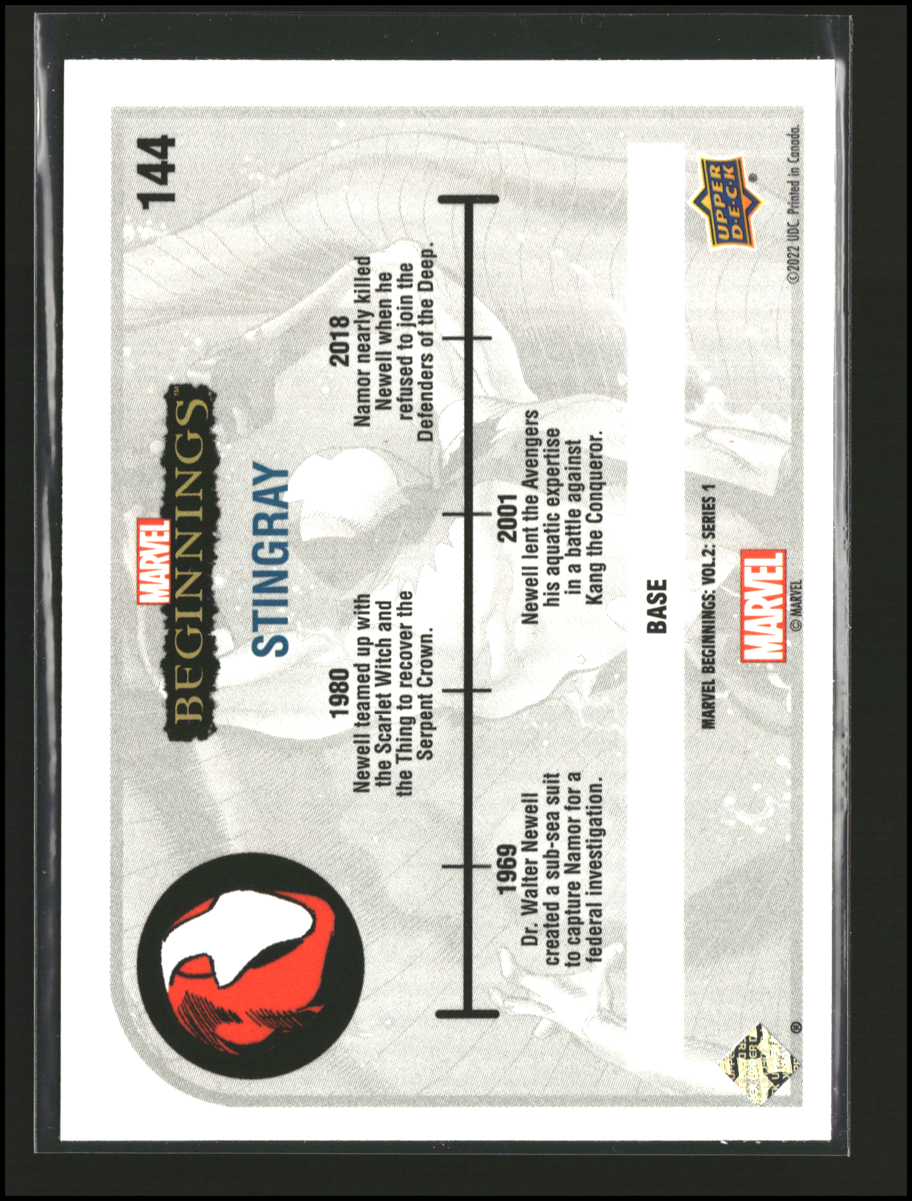 Stingray #144 - Marvel Beginnings Vol 2 Series 1