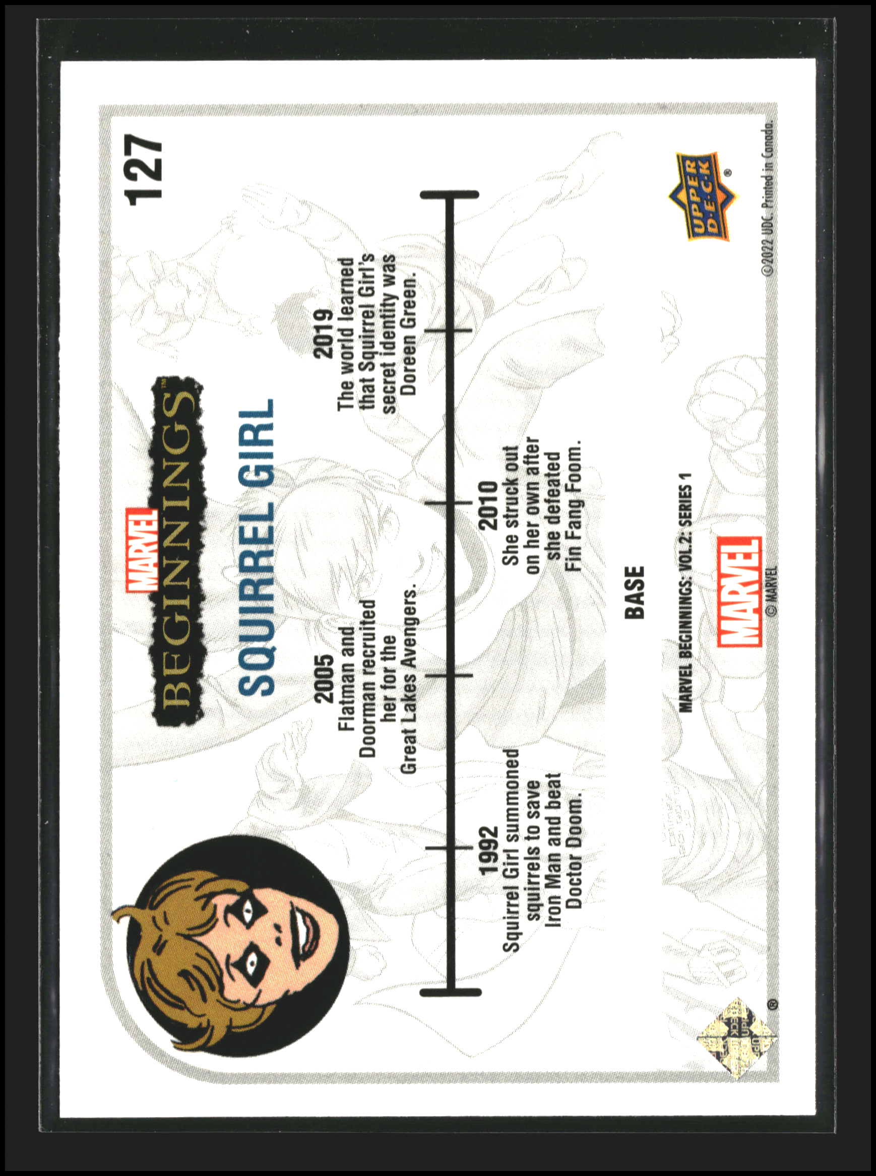 Squirrel Girl #127 - Marvel Beginnings Vol 2 Series 1