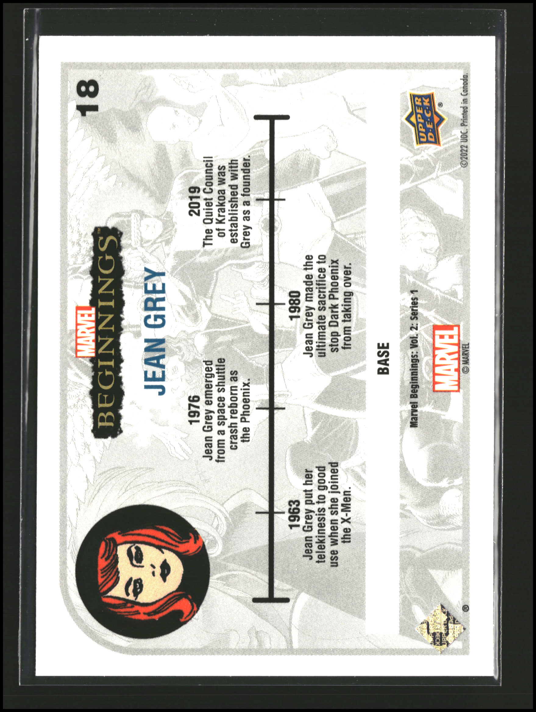 Jean Grey #18 - Marvel Beginnings Vol 2 Series 1