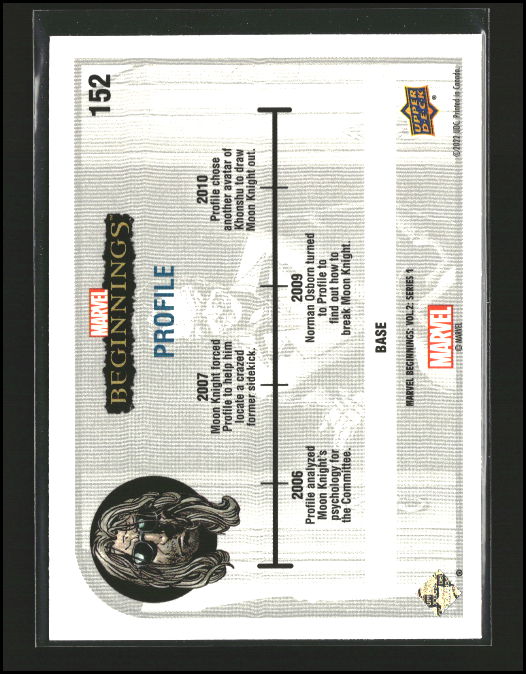 Profile #152 - Marvel Beginnings Vol 2 Series 1