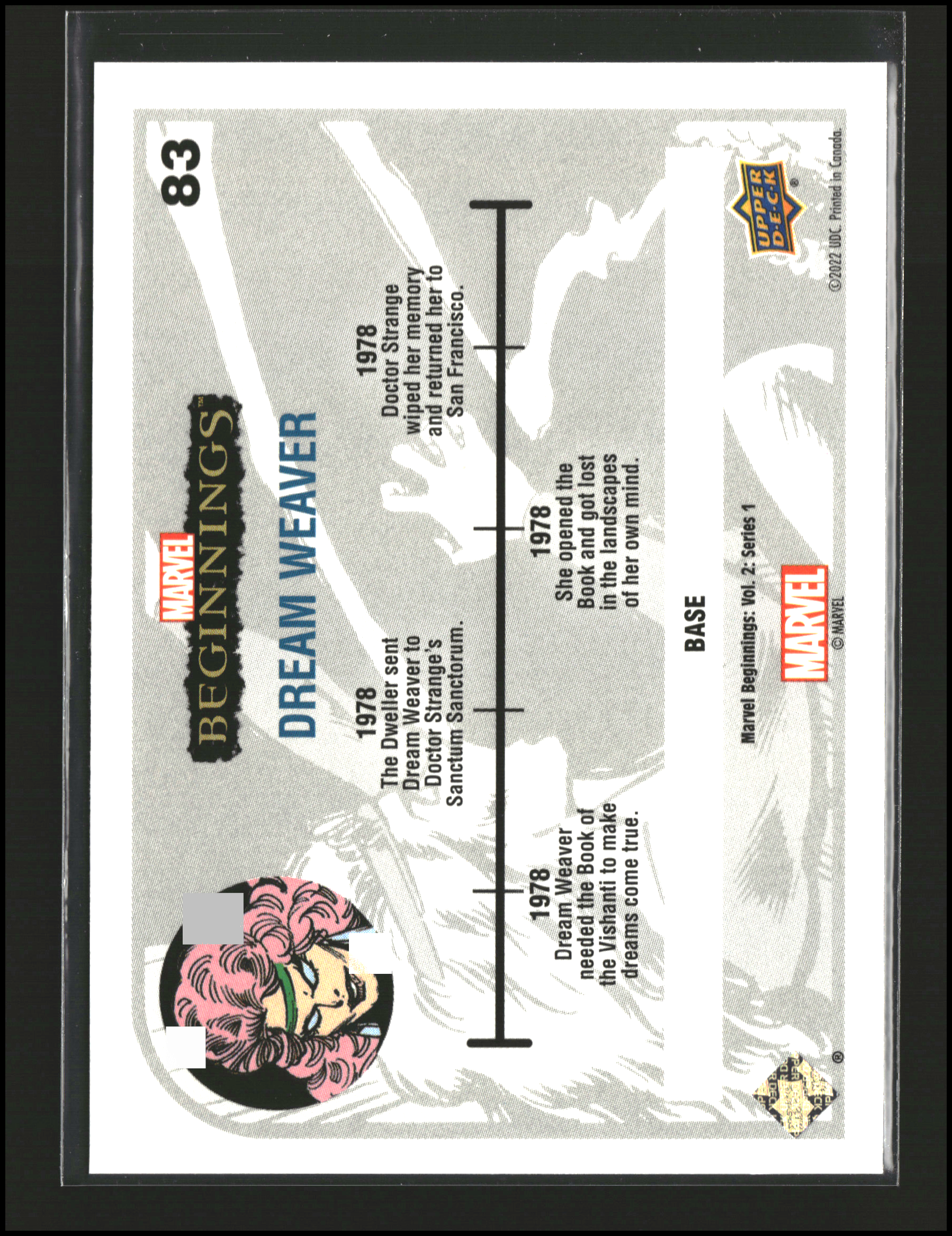 Dream Weaver #83 - Marvel Beginnings Vol 2 Series 1