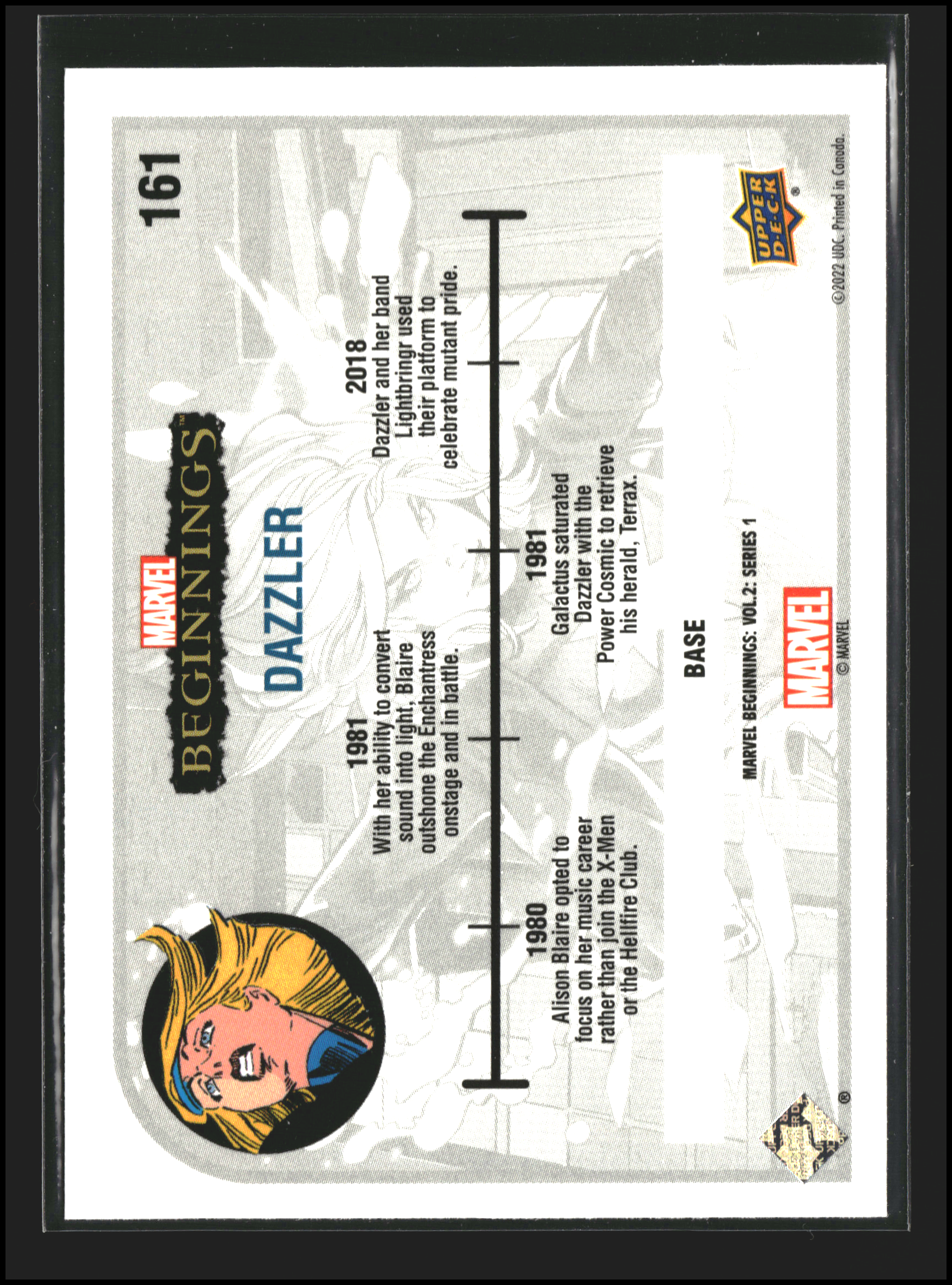 Dazzler #161 - Marvel Beginnings Vol 2 Series 1