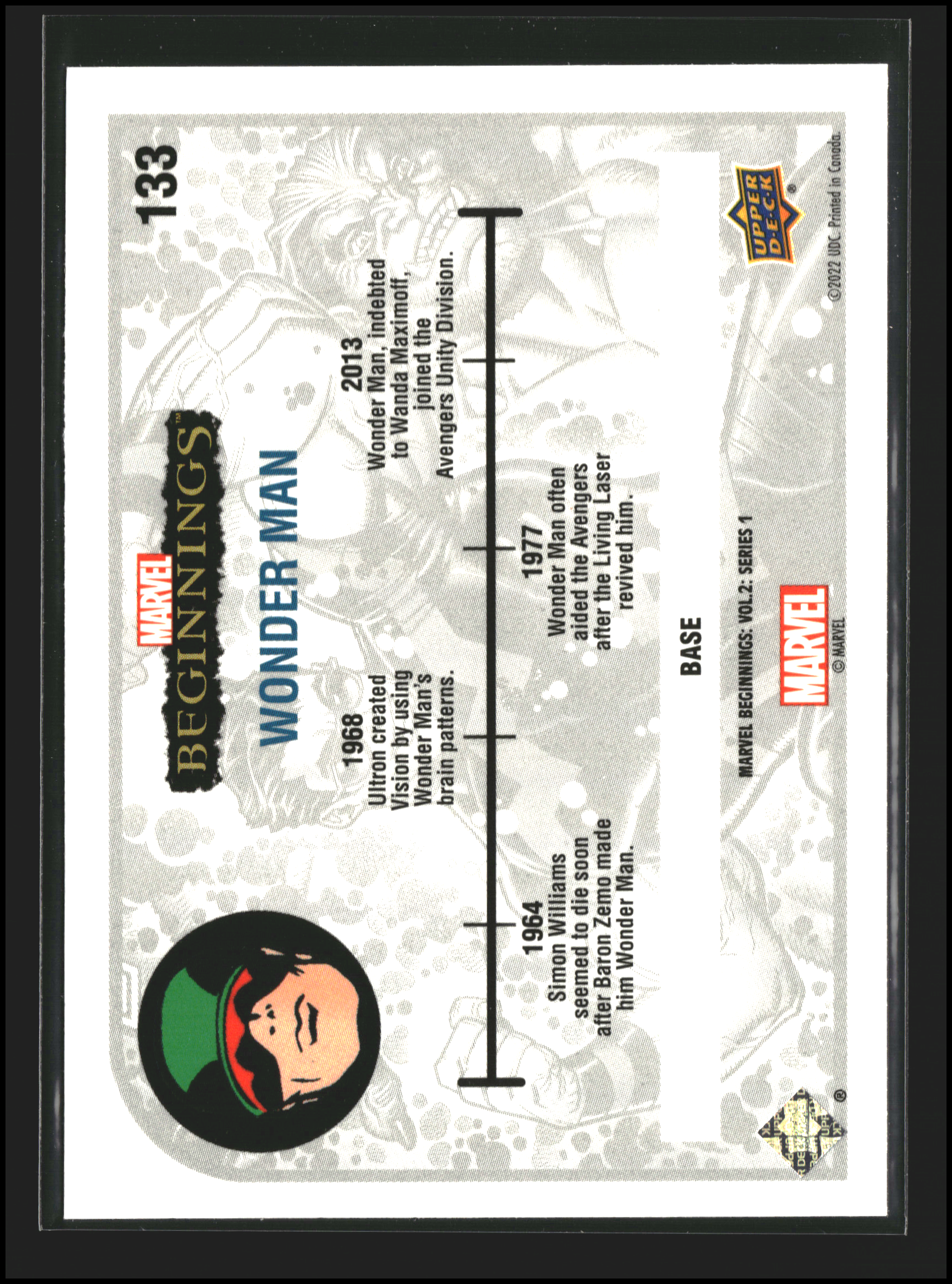 Wonder Man #133 - Marvel Beginnings Vol 2 Series 1