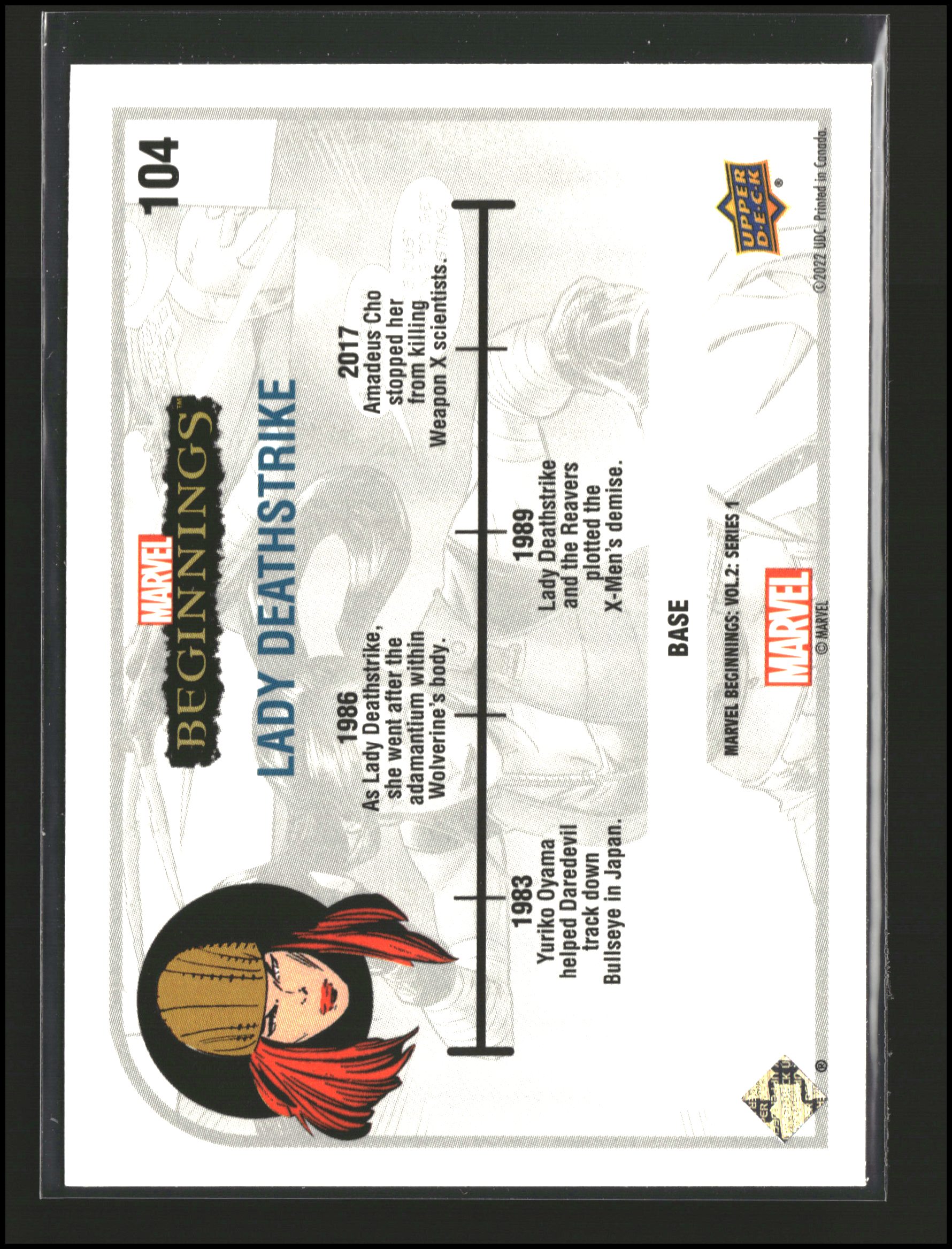 Lady Deathstrike #104 - Marvel Beginnings Vol 2 Series 1