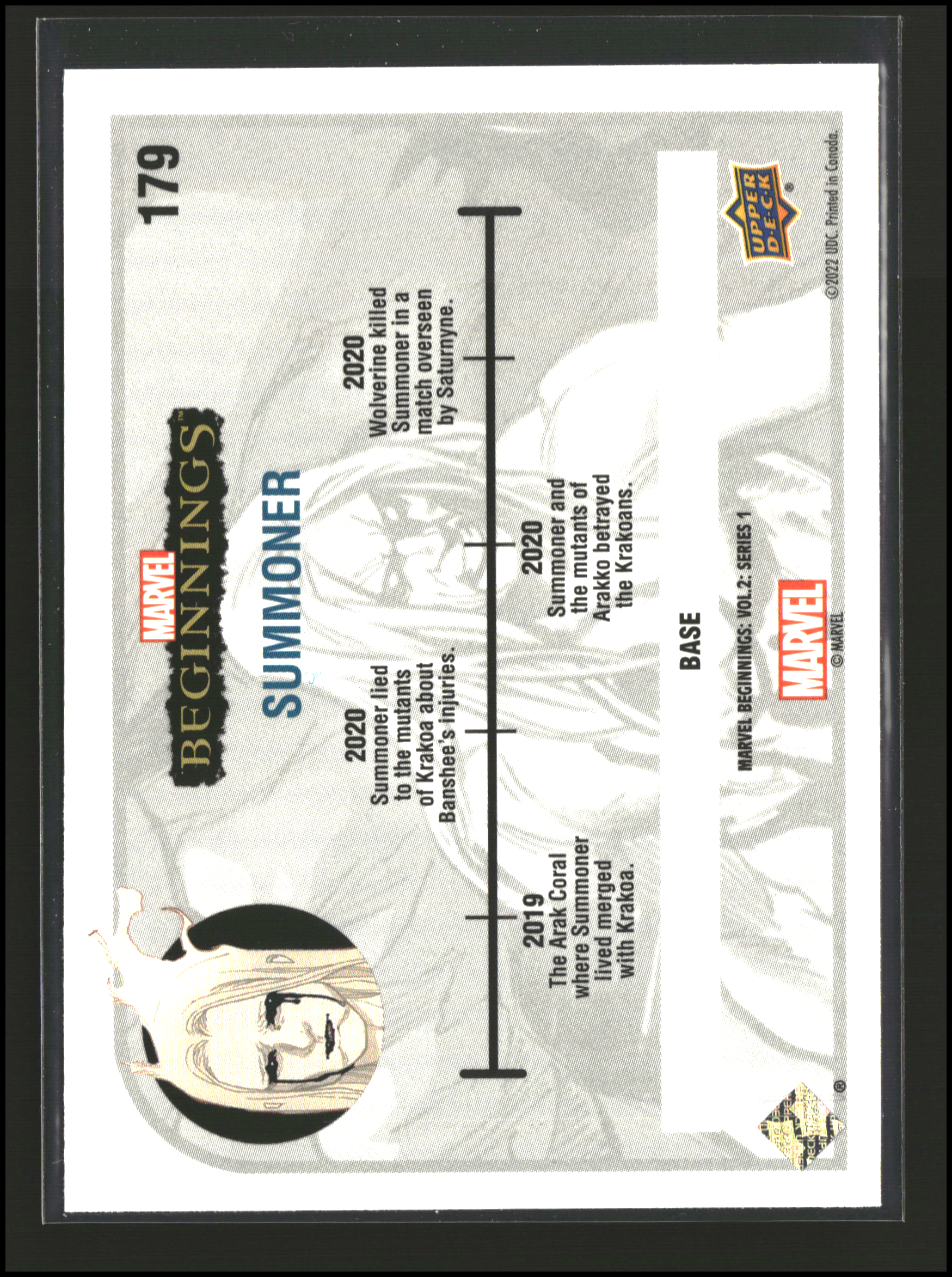 Summoner #179 - Marvel Beginnings Vol 2 Series 1