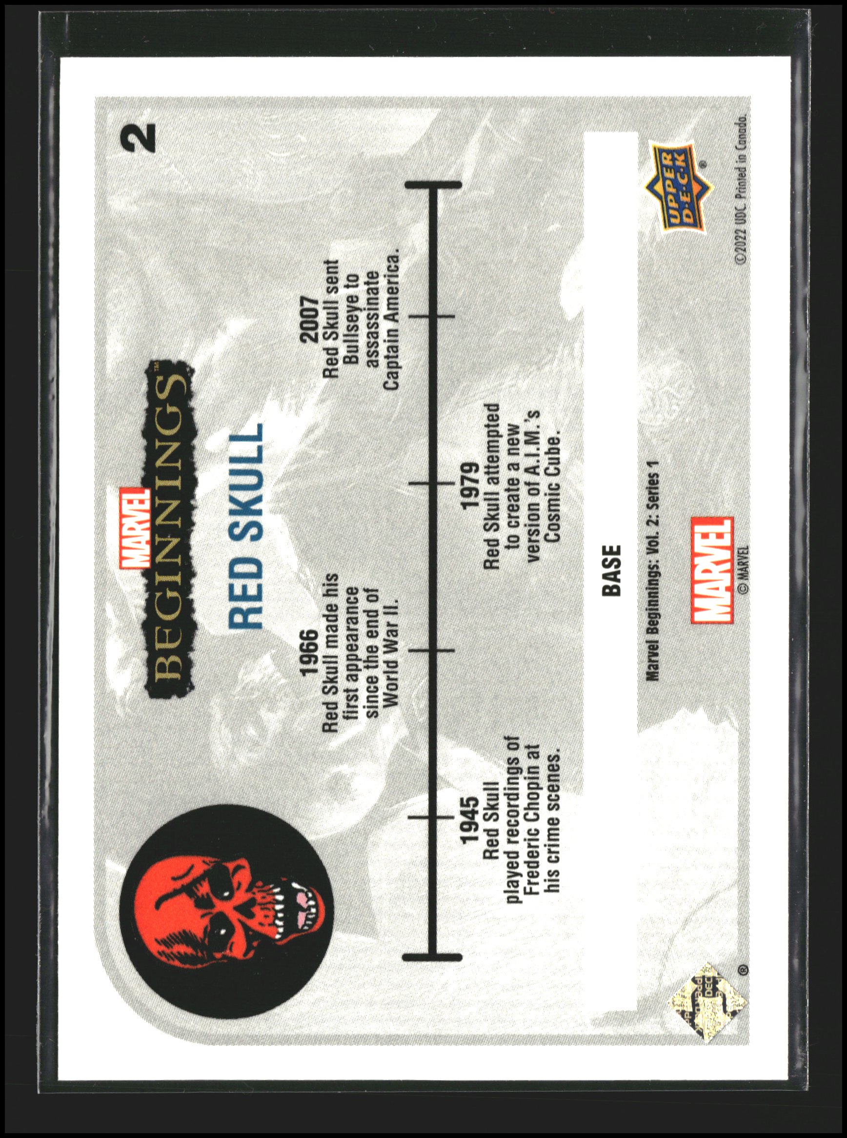 Red Skull #2 - Marvel Beginnings Vol 2 Series 1