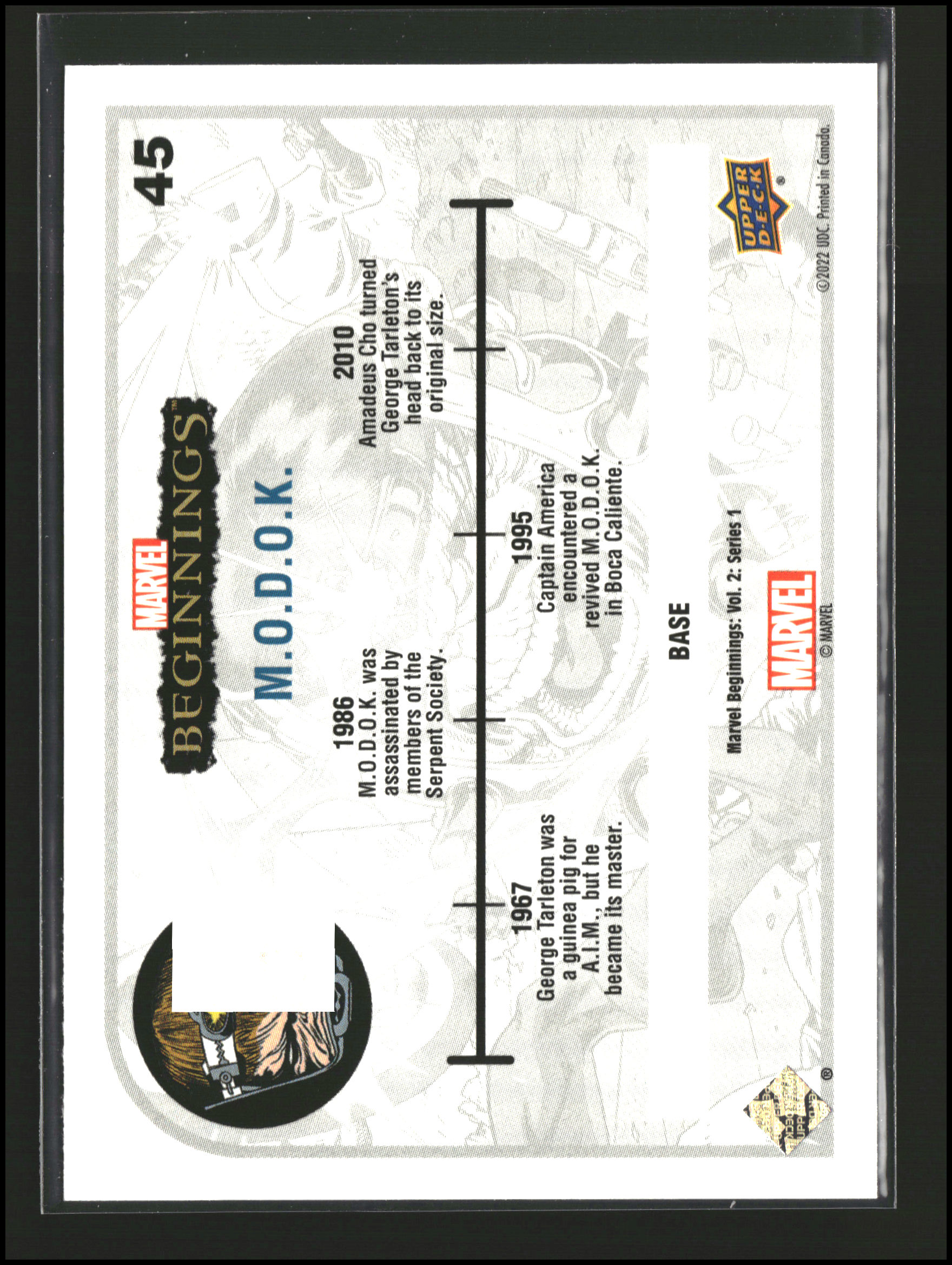 M.O.D.O.K. #45 - Marvel Beginnings Vol 2 Series 1
