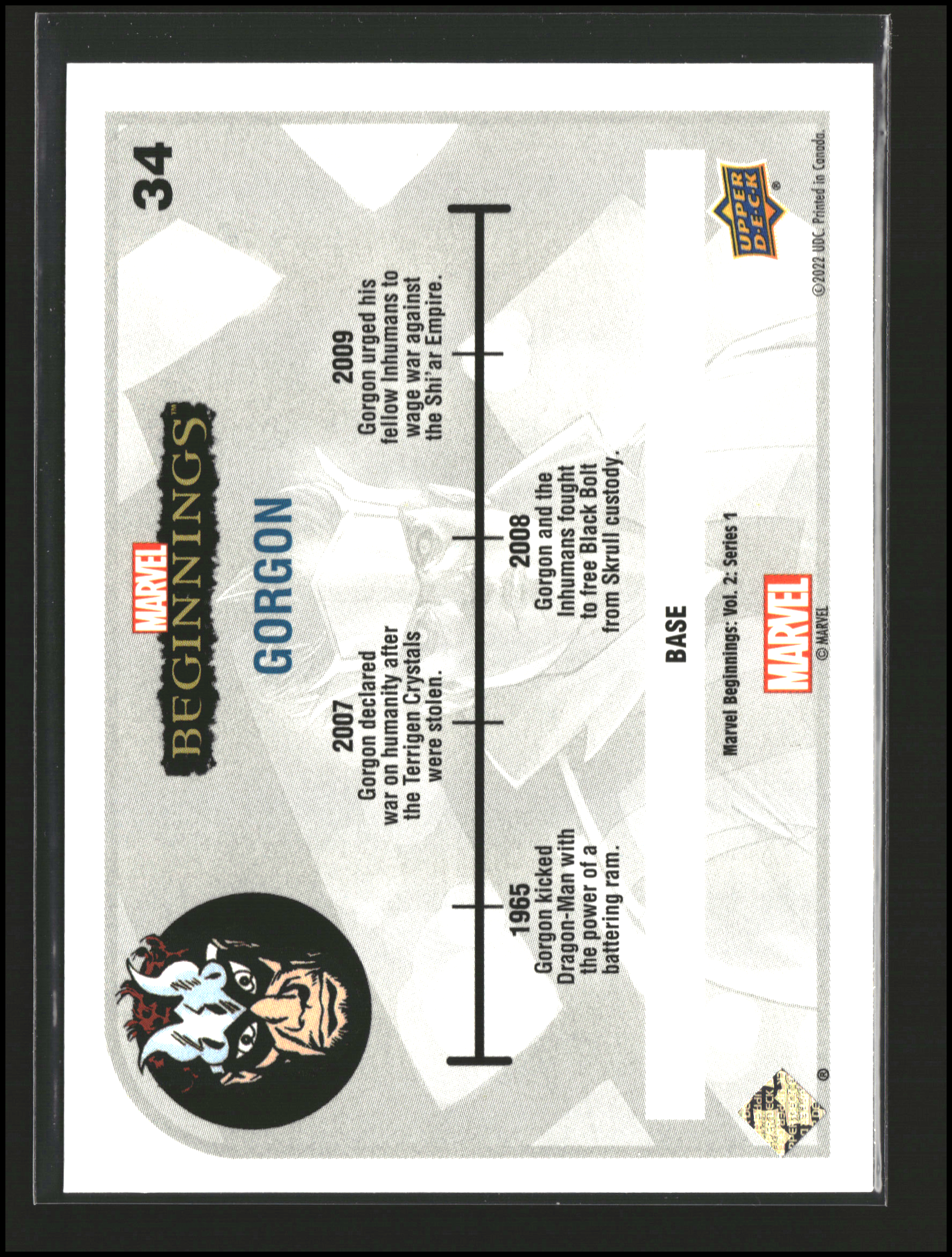 Gorgon #34 - Marvel Beginnings Vol 2 Series 1