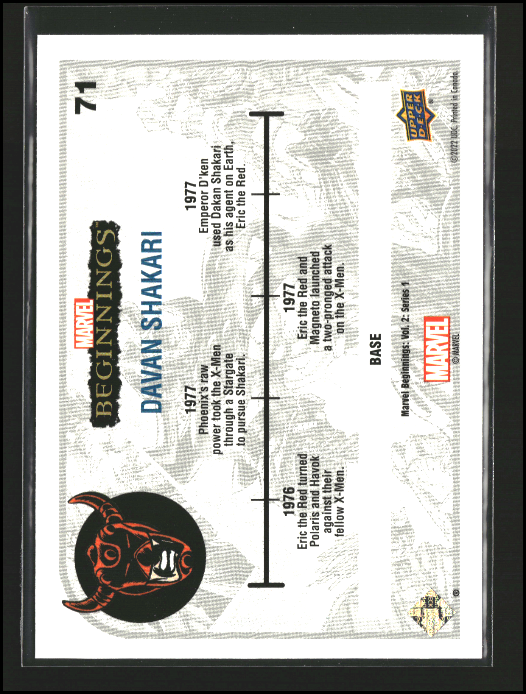 Davan Shakari #71 - Marvel Beginnings Vol 2 Series 1