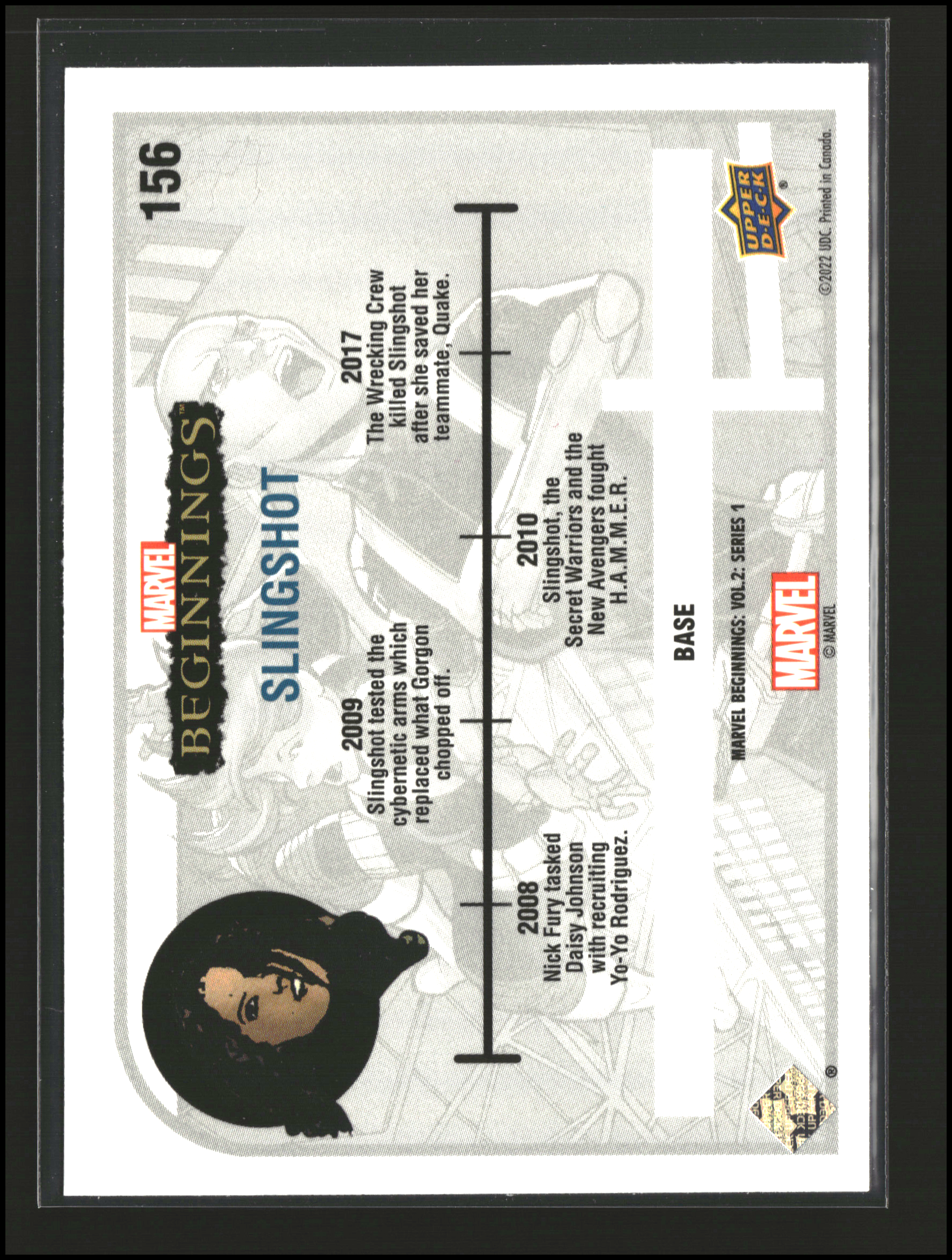 Slingshot #156 - Marvel Beginnings Vol 2 Series 1