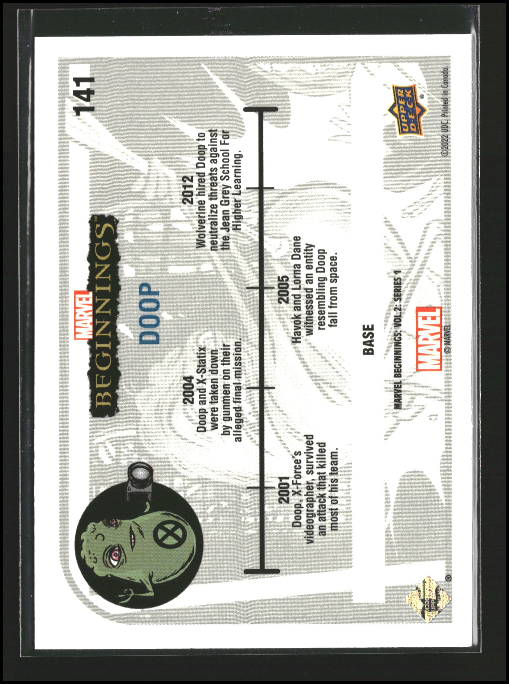 Doop #141 - Marvel Beginnings Vol 2 Series 1