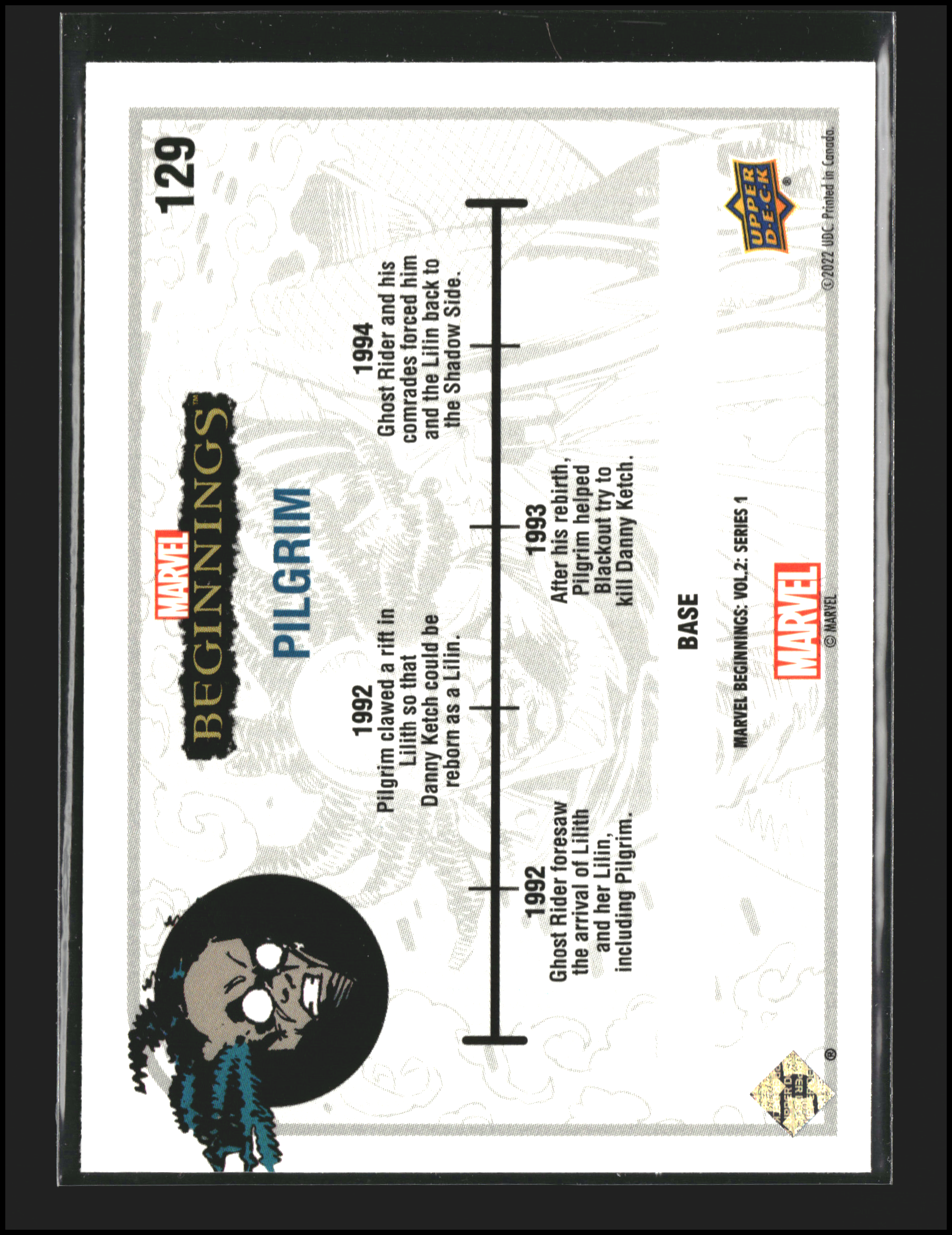 Pilgrim #129 - Marvel Beginnings Vol 2 Series 1