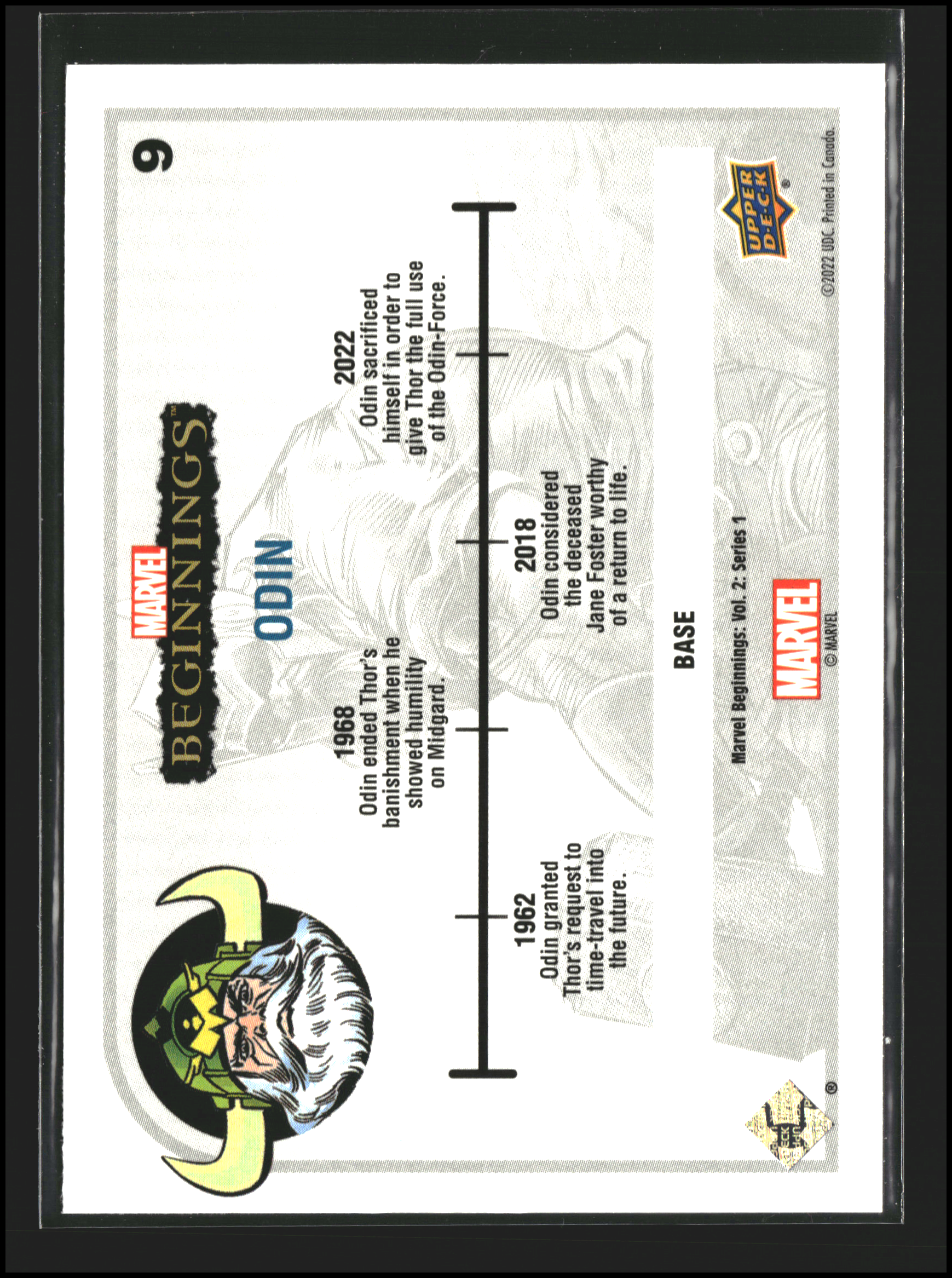 Odin #9 - Marvel Beginnings Vol 2 Series 1