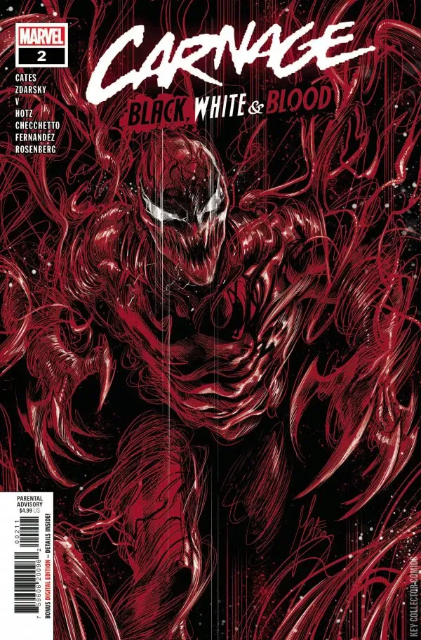 Carnage: Black, White & Blood #2 (m)