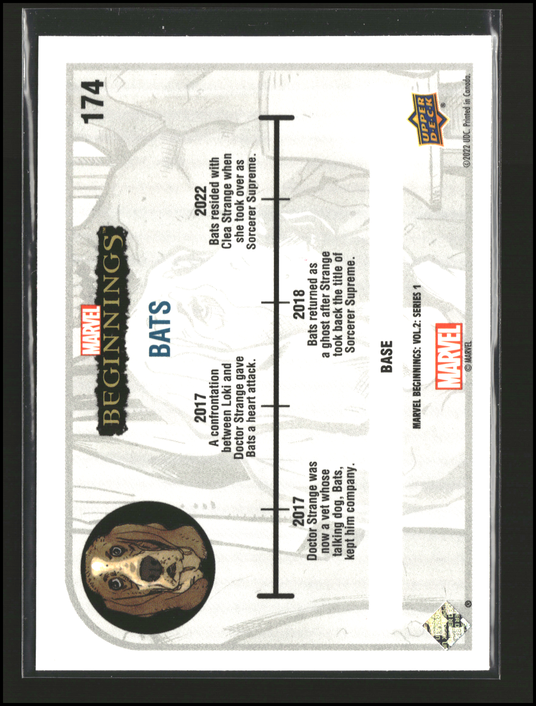 Bats #174 - Marvel Beginnings Vol 2 Series 1