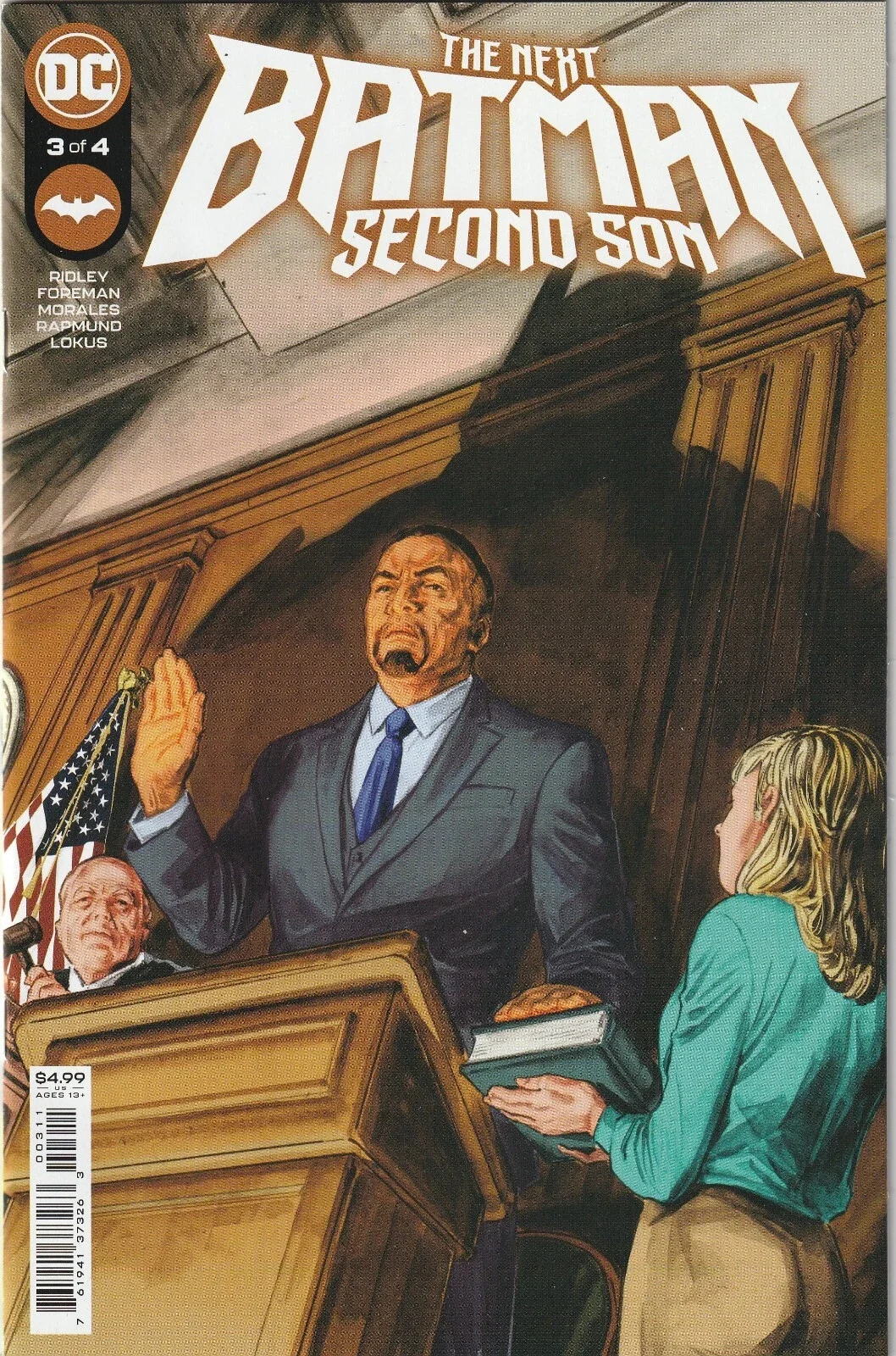 The Next Batman: Second Son - Issue 3 of 4 - DC