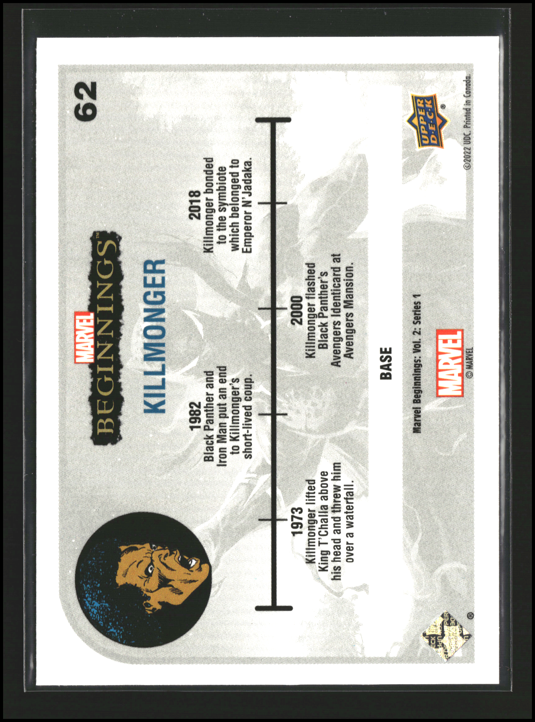 Killmonger #62 - Marvel Beginnings Vol 2 Series 1