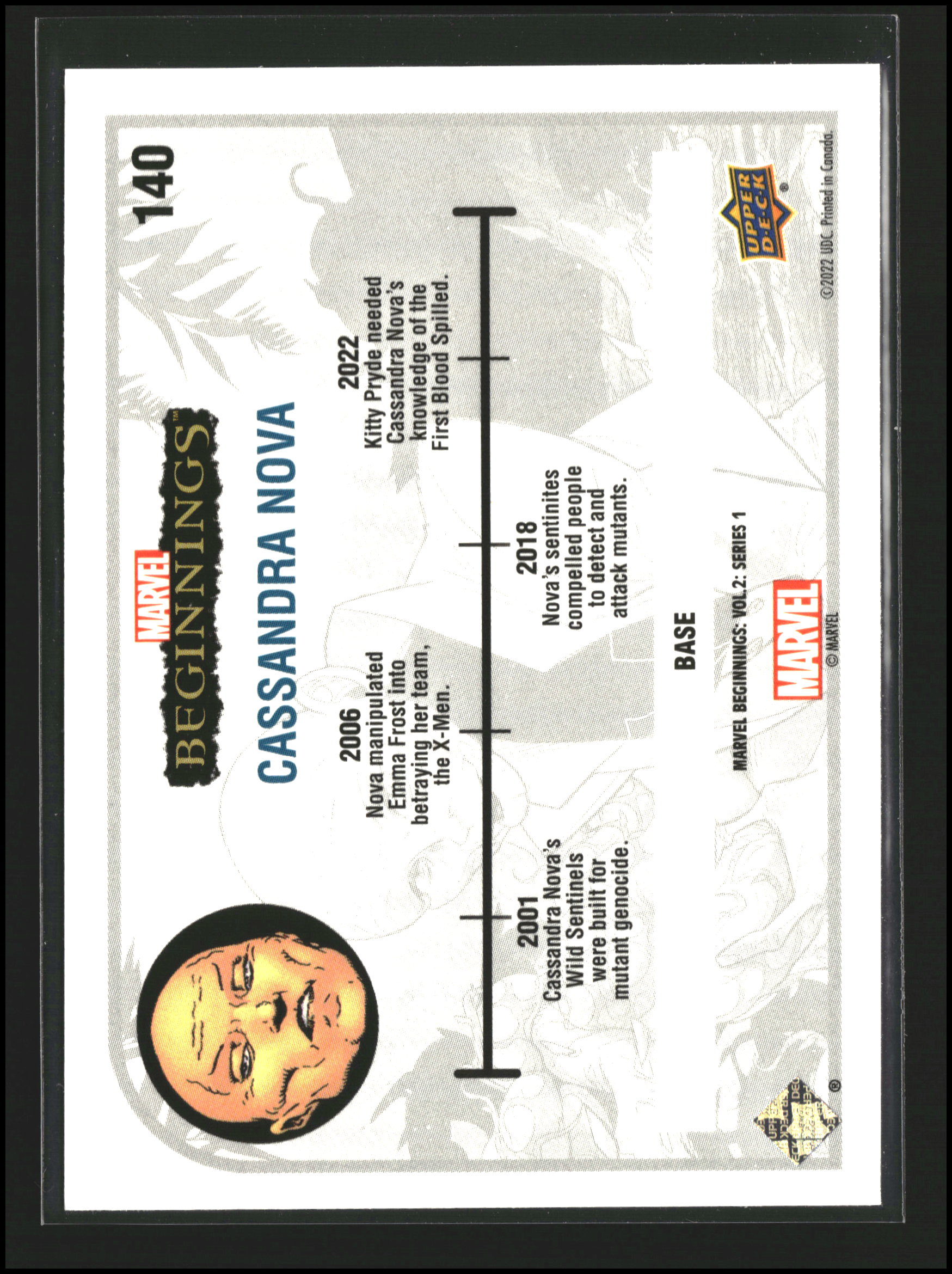 Cassandra Nova #140 - Marvel Beginnings Vol 2 Series 1