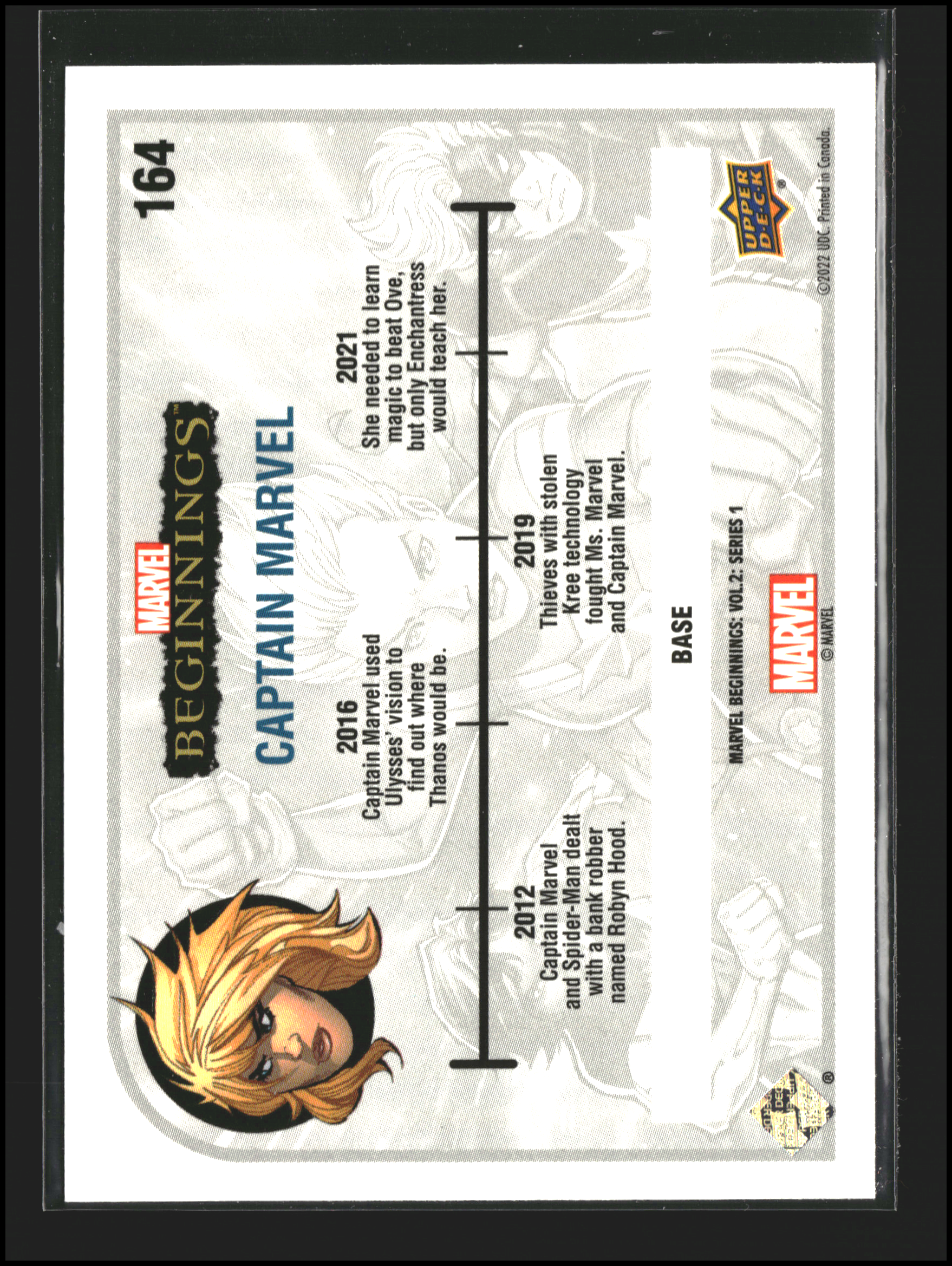 Captain Marvel #164 - Marvel Beginnings Vol 2 Series 1