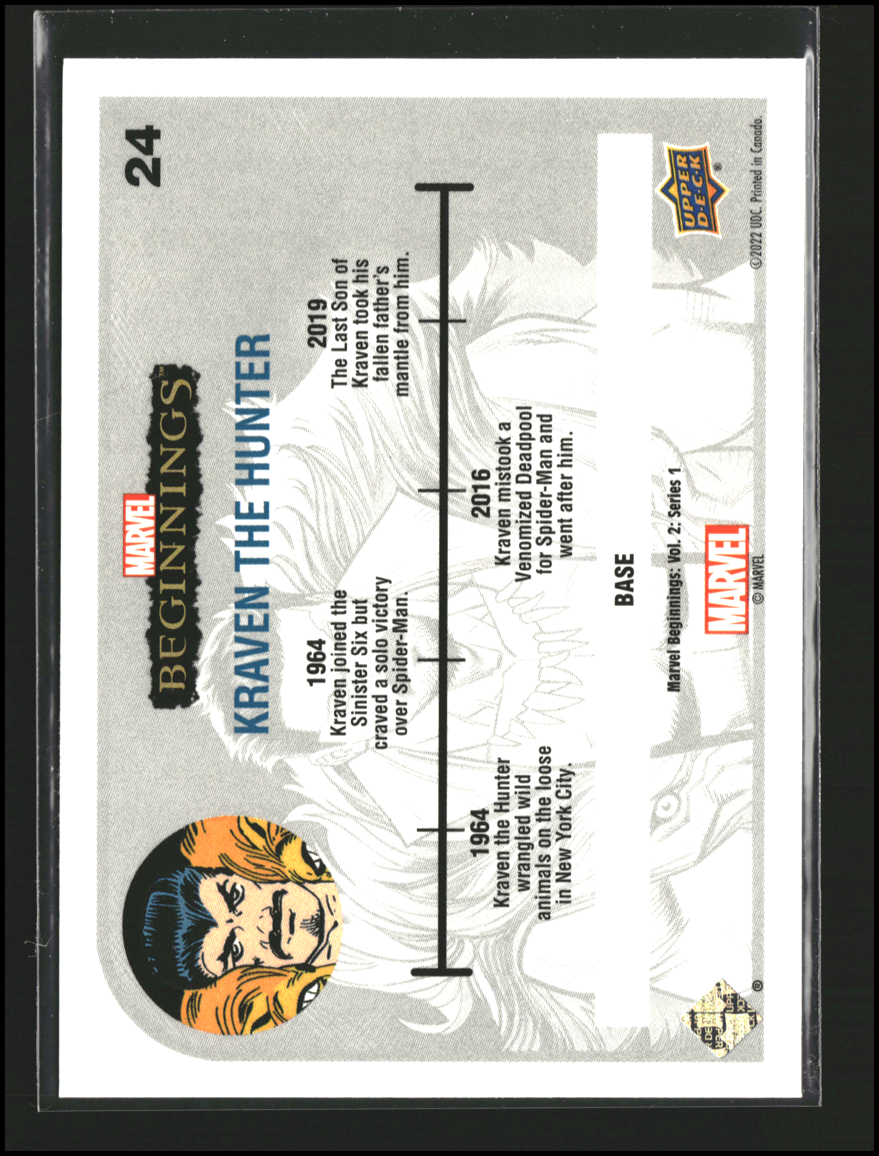 Kraven The Hunter #24 - Marvel Beginnings Vol 2 Series 1