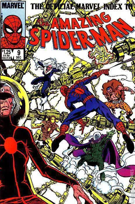 The Amazing Spider-Man: Official Marvel Index #9 (c)