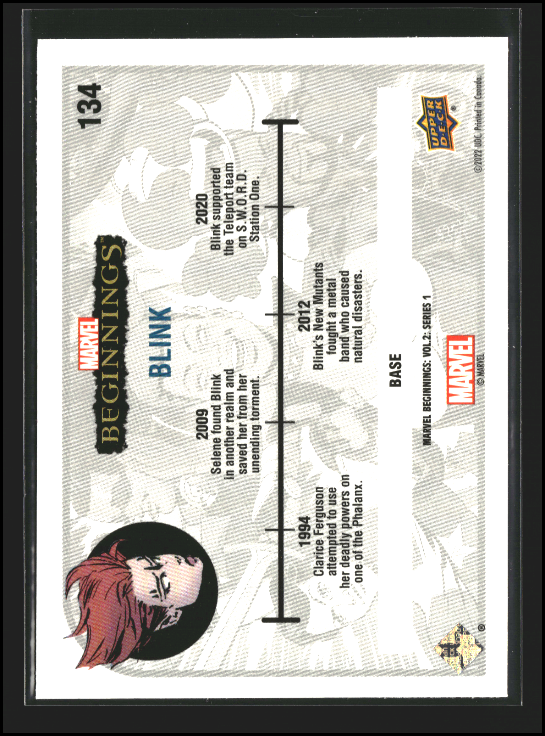 Blink #134 - Marvel Beginnings Vol 2 Series 1