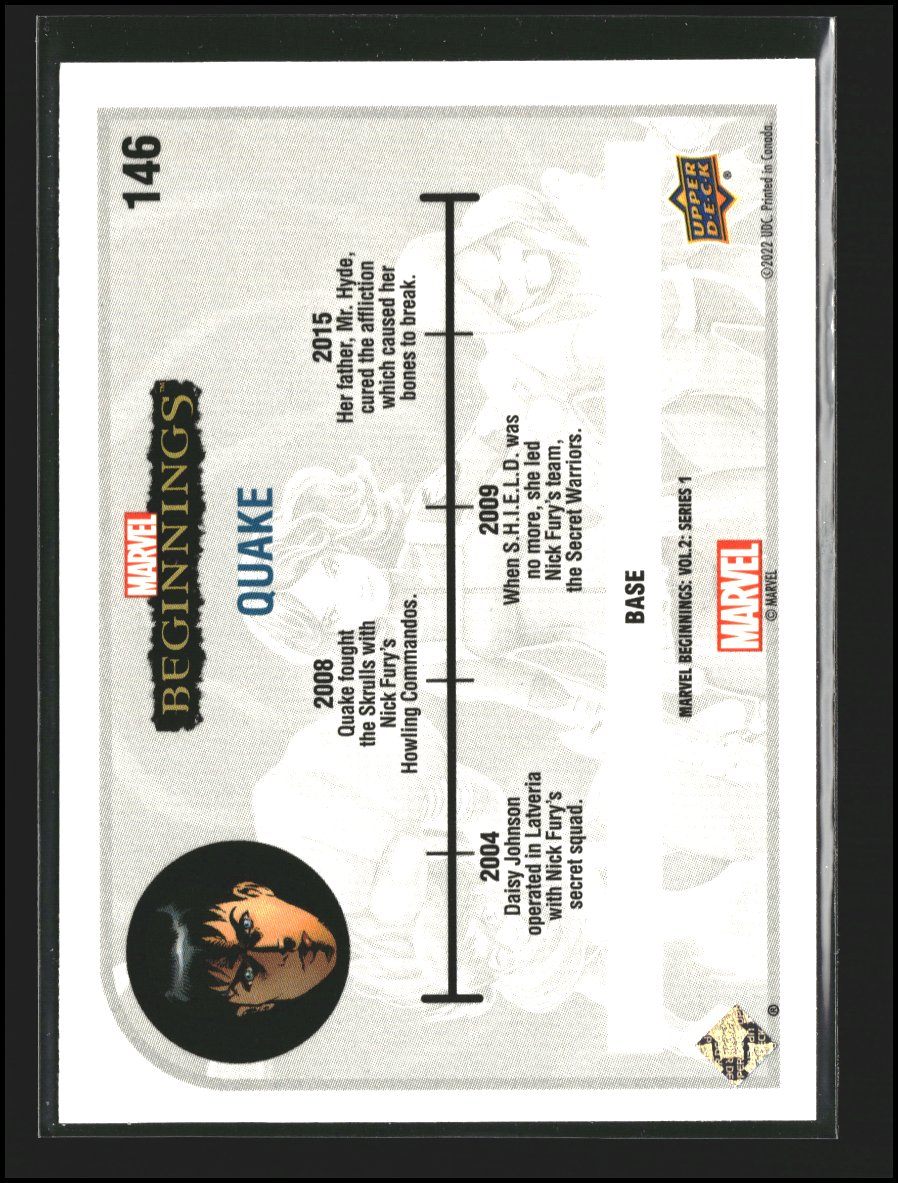 Quake #146 - Marvel Beginnings Vol 2 Series 1