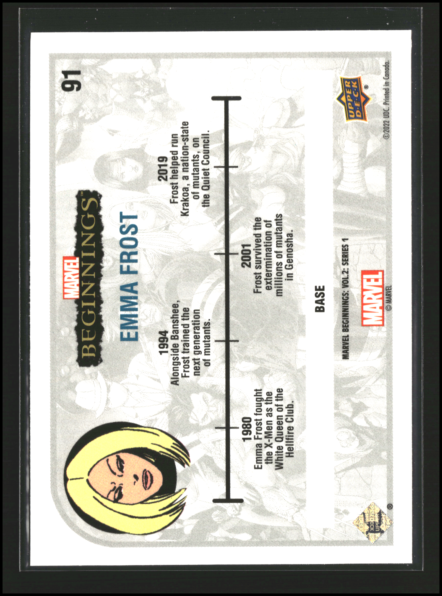 Emma Frost #91 - Marvel Beginnings Vol 2 Series 1