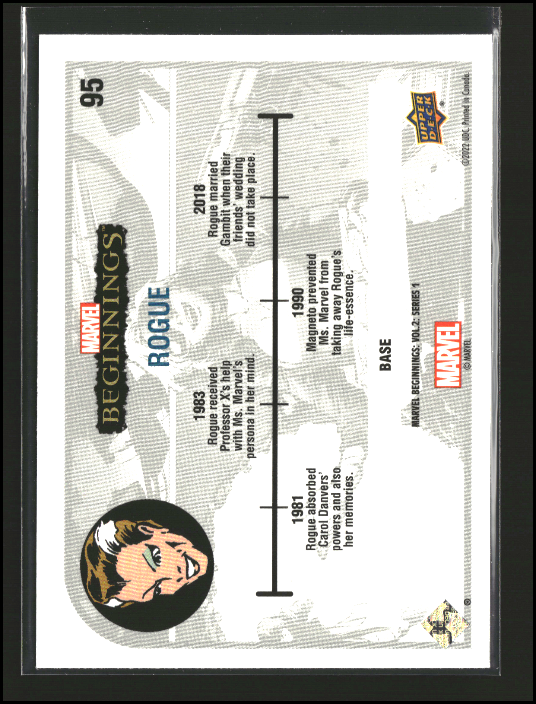 Rogue #95 - Marvel Beginnings Vol 2 Series 1