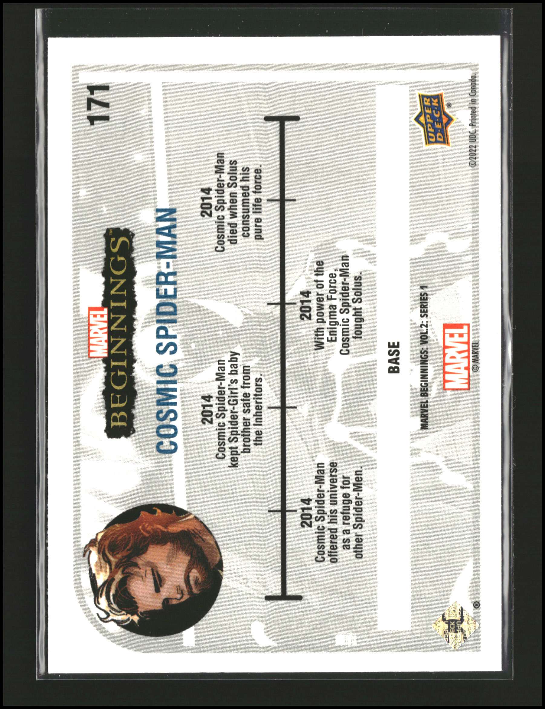 Cosmic Spider-Man #171 - Marvel Beginnings Vol 2 Series 1