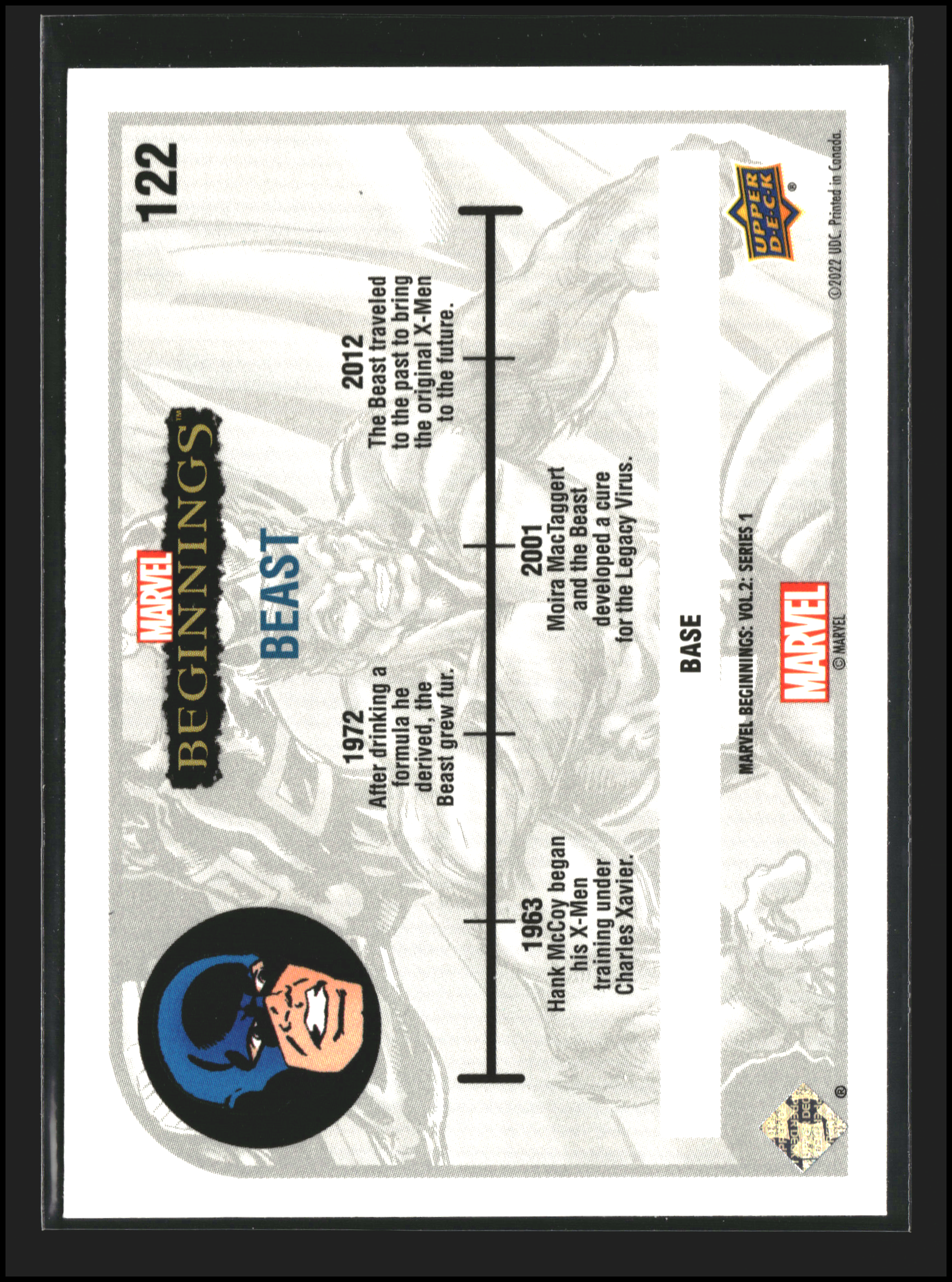 Beast #122 - Marvel Beginnings Vol 2 Series 1