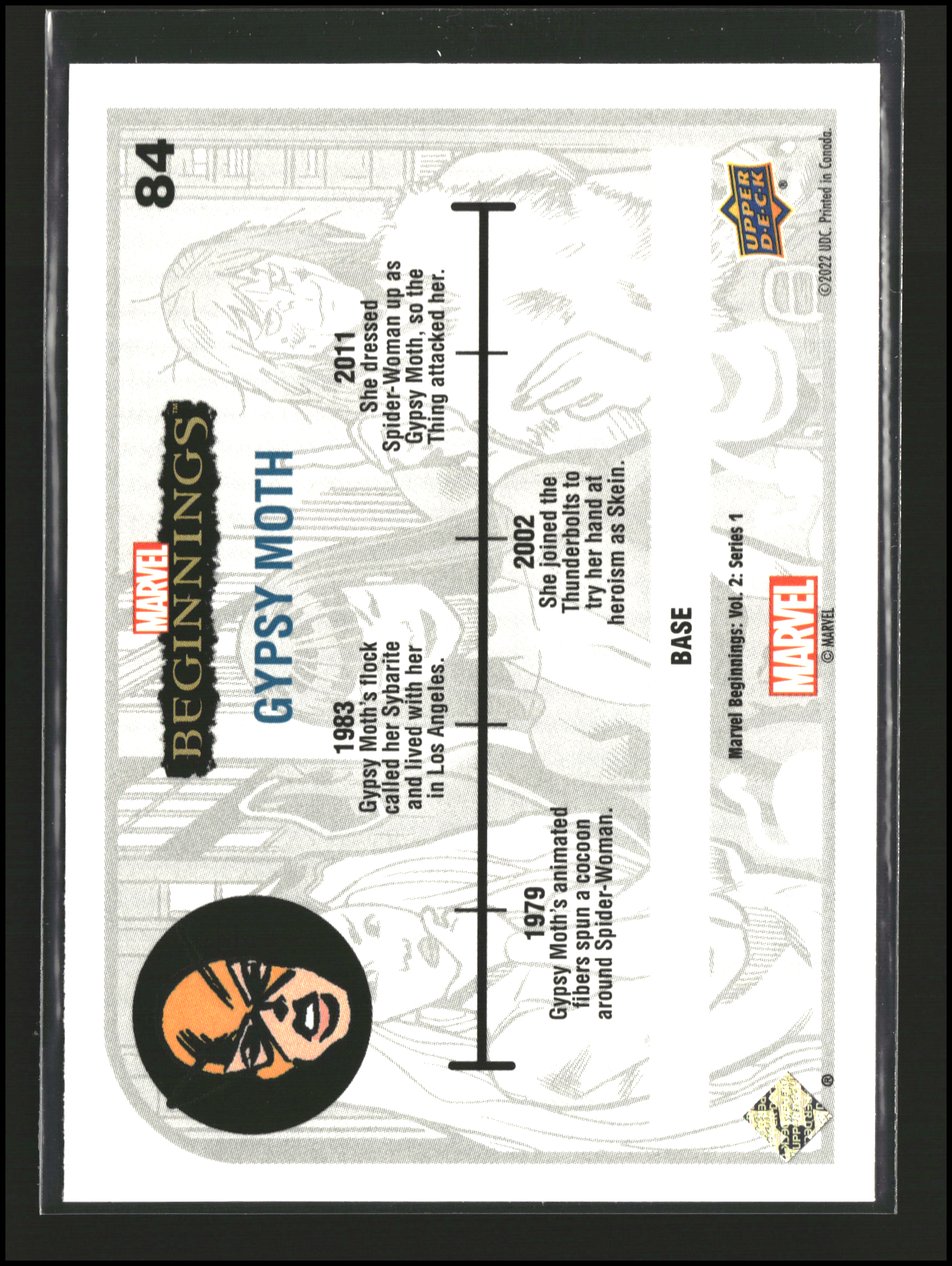 Gypsy Moth #84 - Marvel Beginnings Vol 2 Series 1