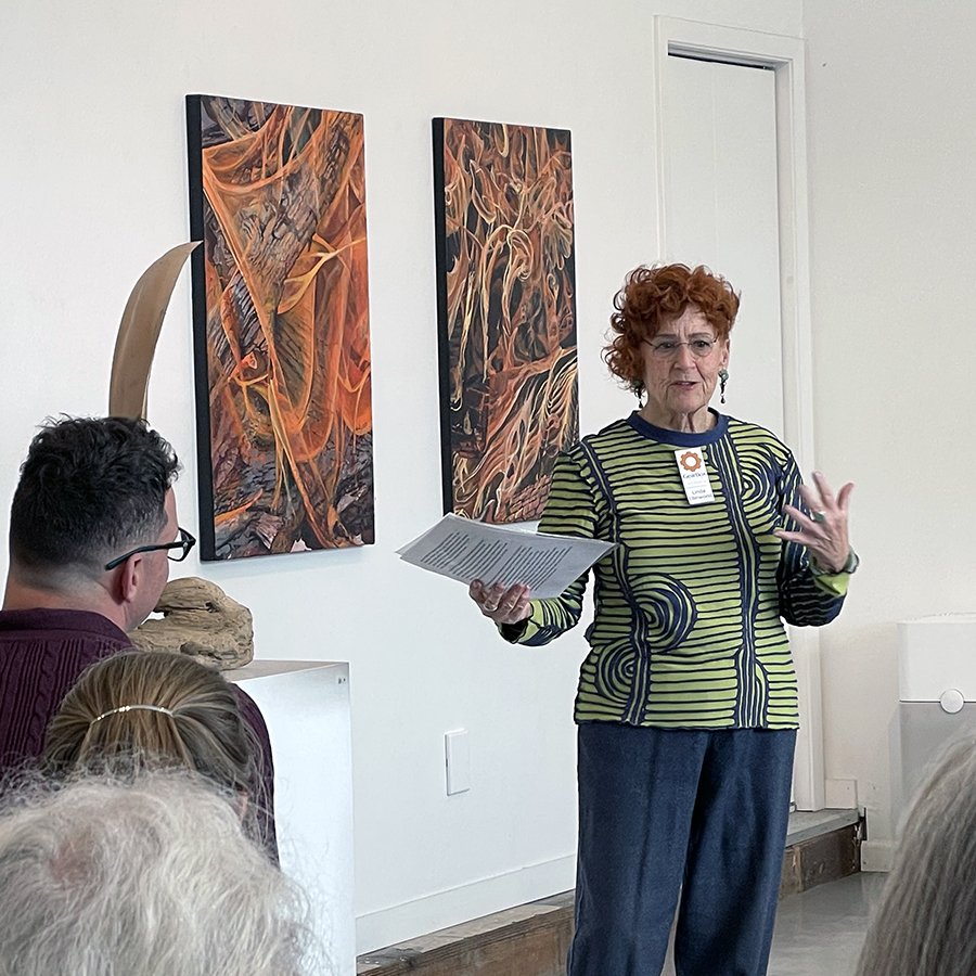 Linda Ellinwood Artist's Talk Primal Alchemy