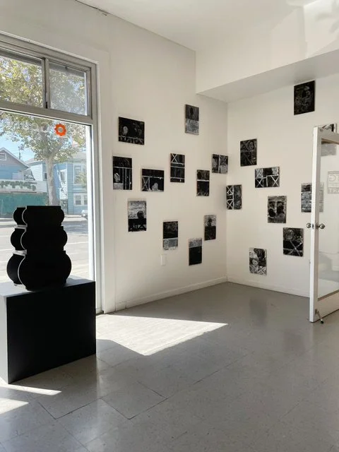 The Shape of Line at GearBox Gallery, work by Alexander Cheves