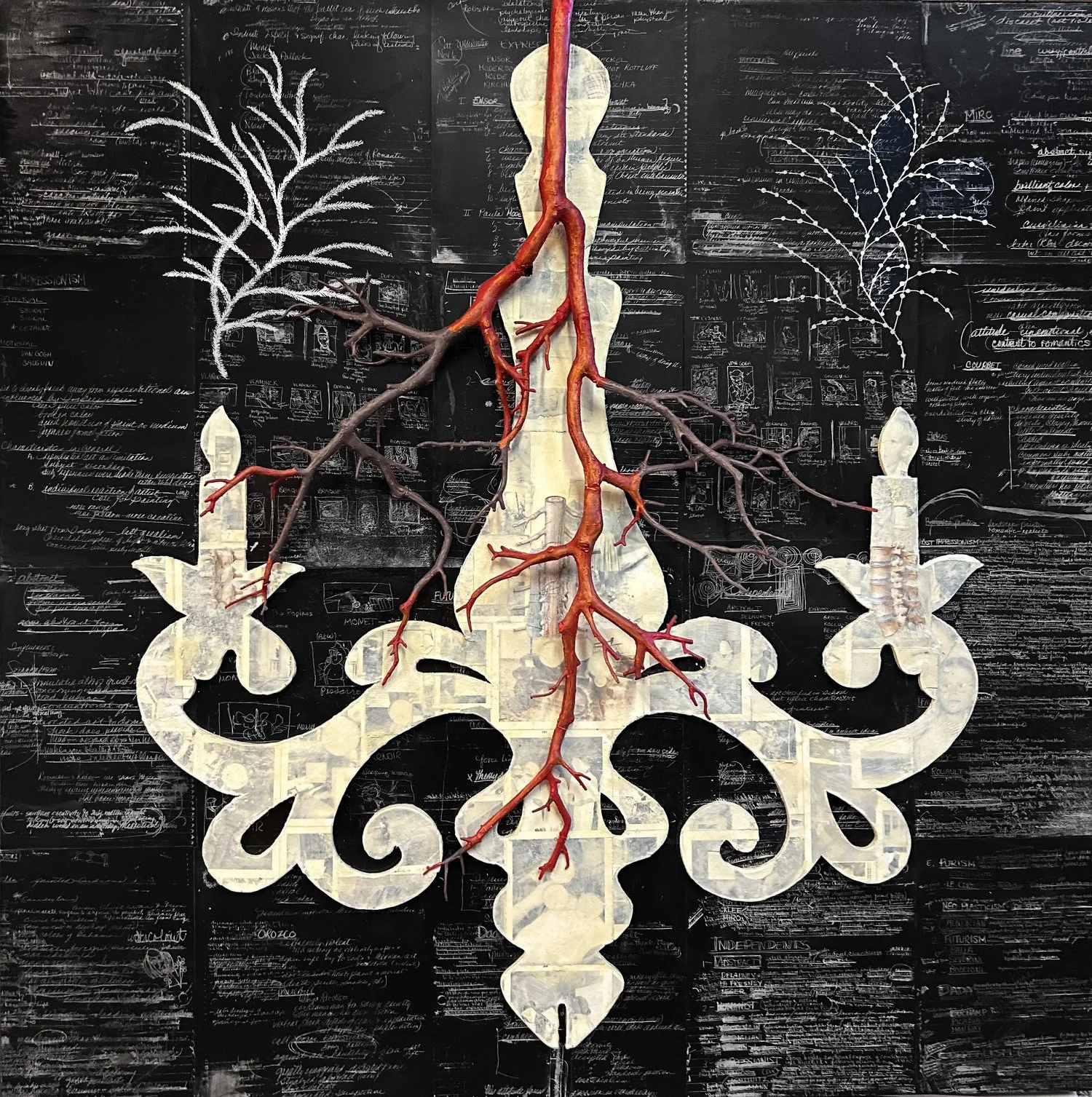 Joy Broom, Art History, 36 x 36