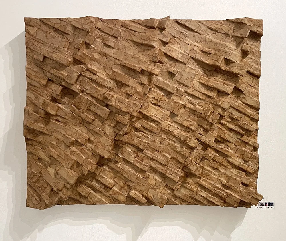 Todd Laby, Box Sea, 24x30x4