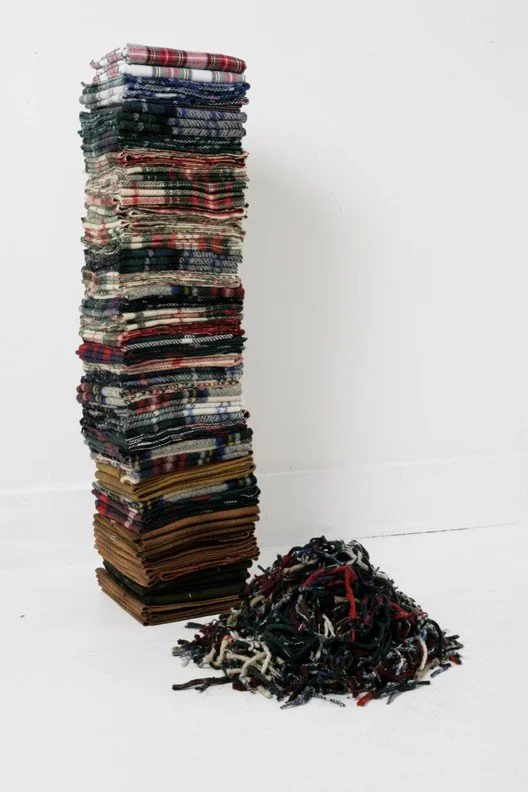 "Strain" 40"x23"x15" wool, cotton 2008