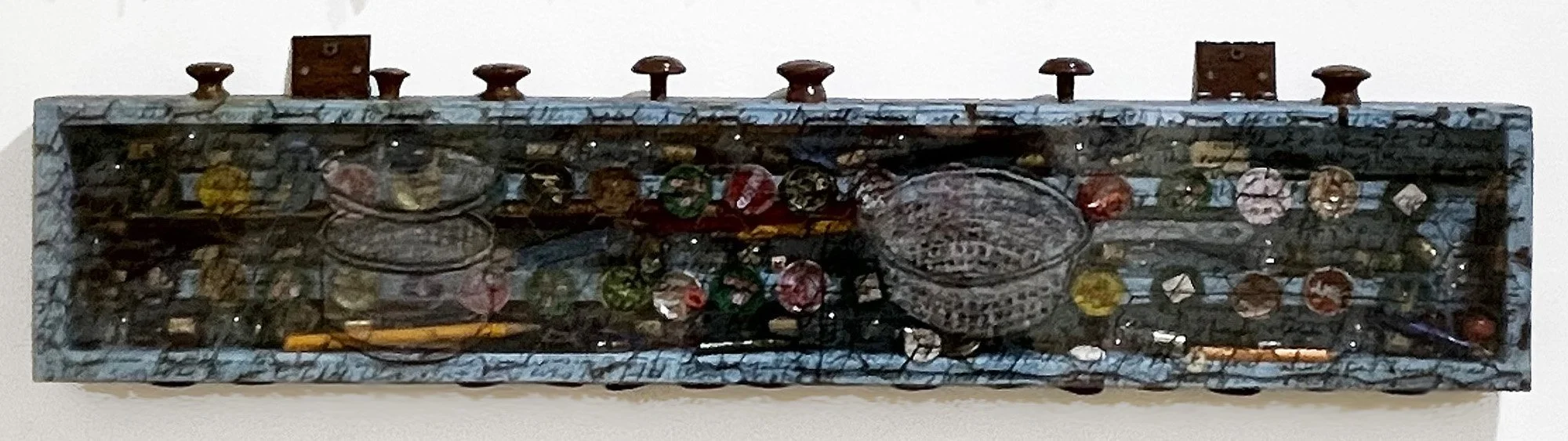 Stan Chan Box, Firecrackers, 6" X 32" X 1.5” 
