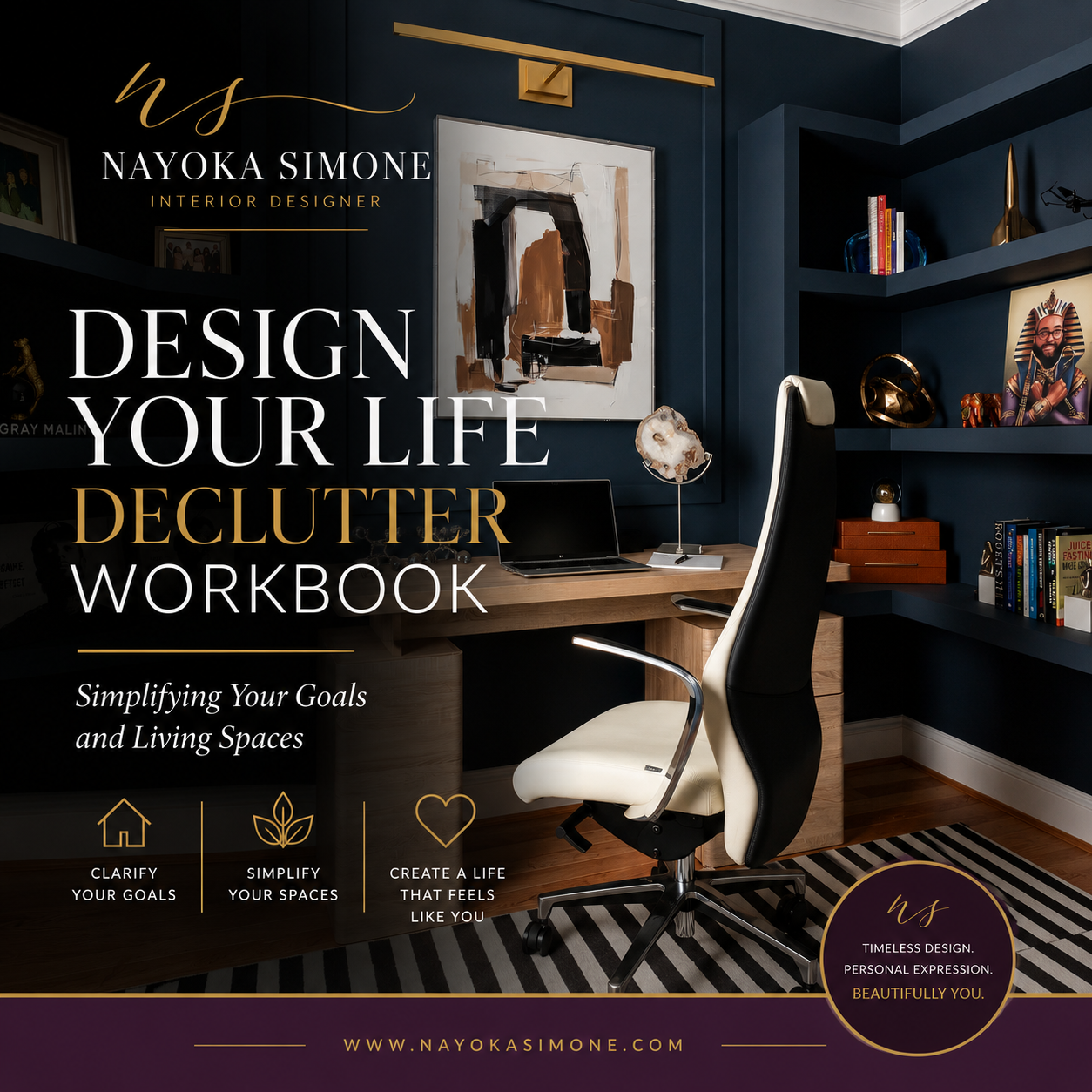 DESIGN YOUR LIFE: Declutter Workbook