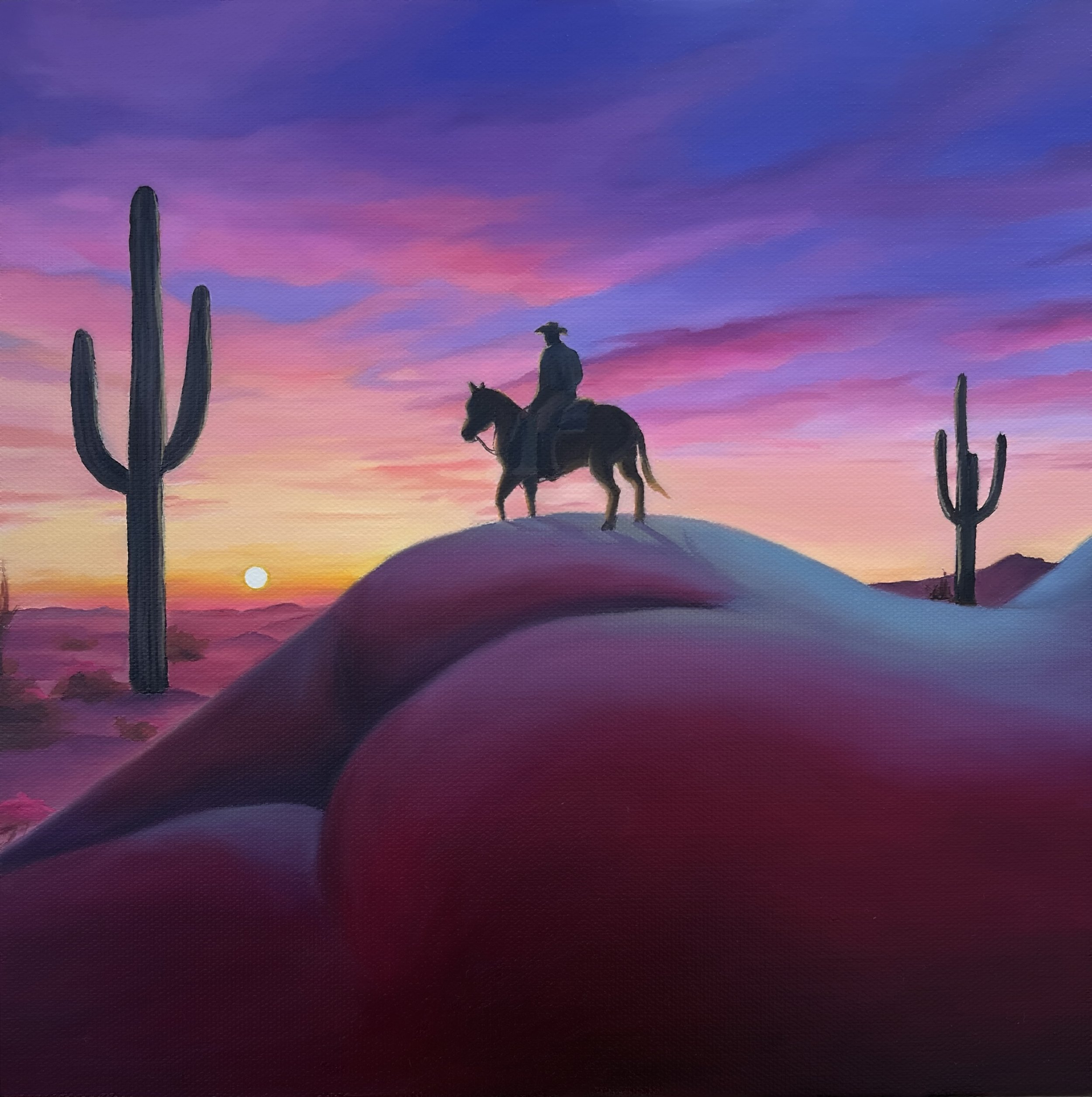 Pink Sunset Pony Butt Club