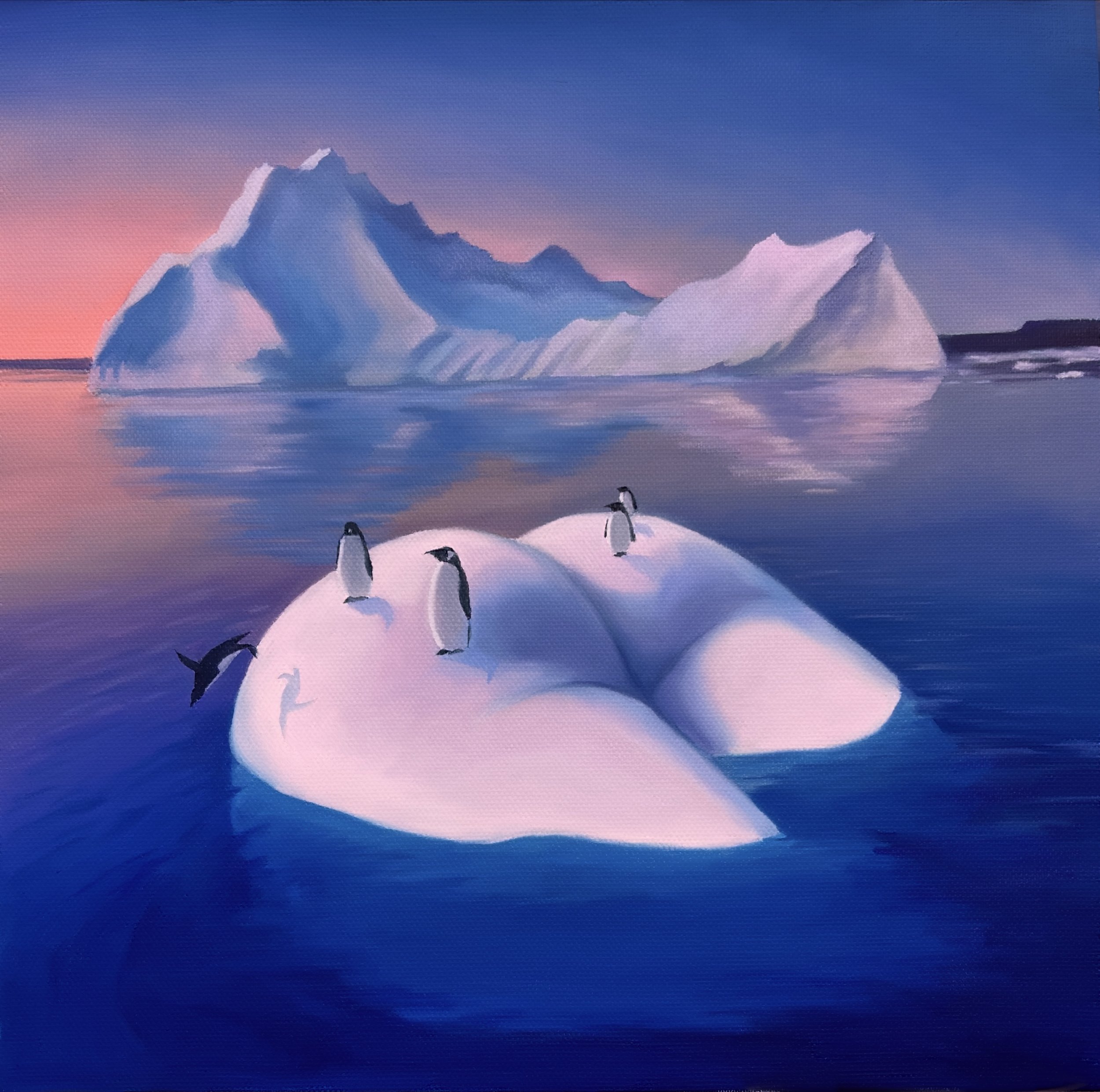The penguins were the first to notice some of the stranger effects of global warming