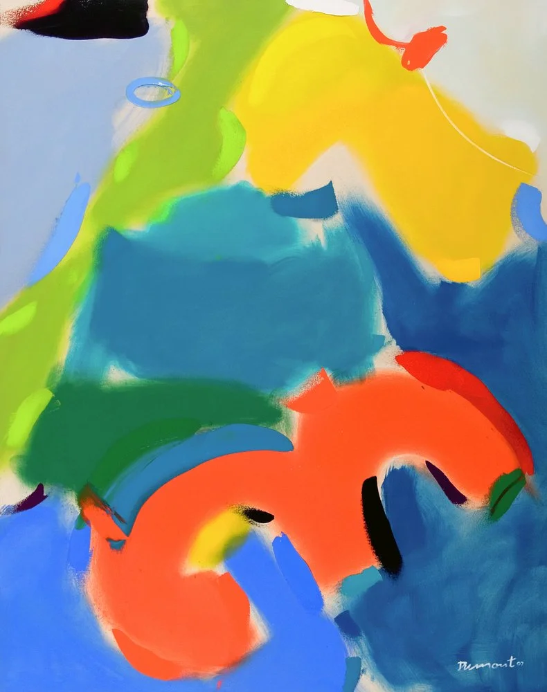 “Fifty Three,” 72″ x 54″ oil on canvas, 2008